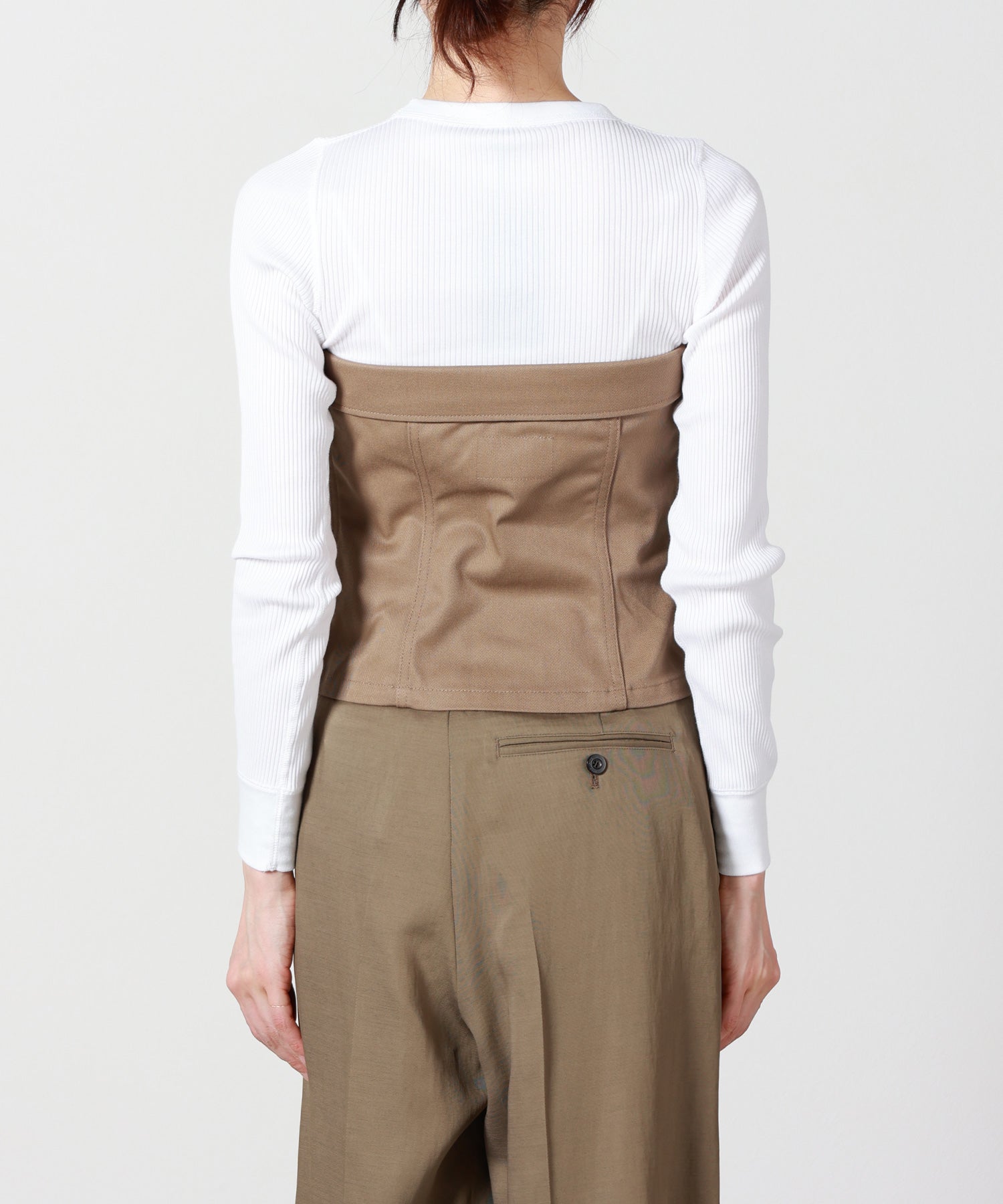 HYKE(ハイク)】 TC WORK STRAPLESS TOP｜PARIGOT ONLINE（パリゴ