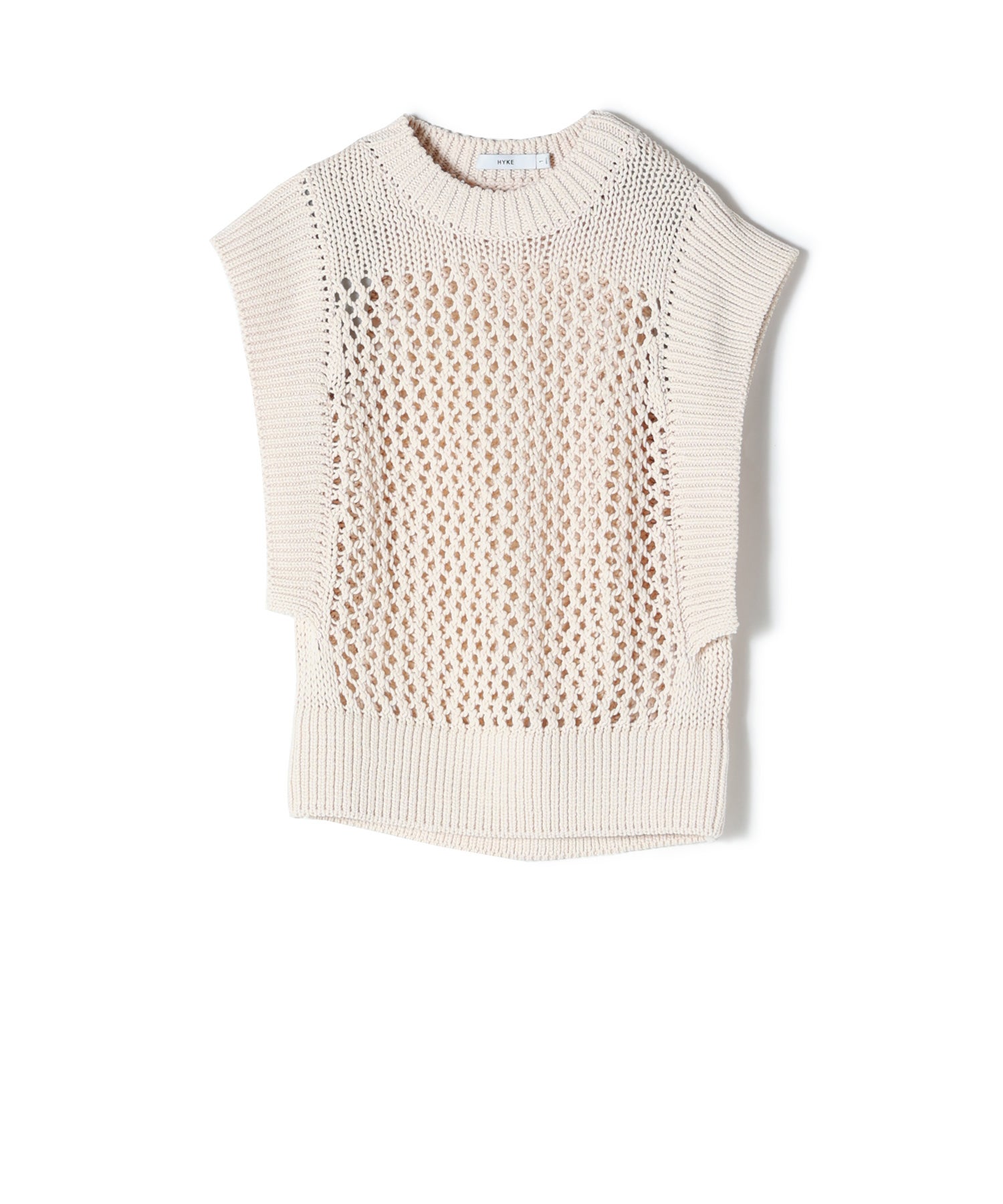 HYKE(ハイク)】 CROCHET SLEEVELESS KNIT｜PARIGOT ONLINE（パリゴ