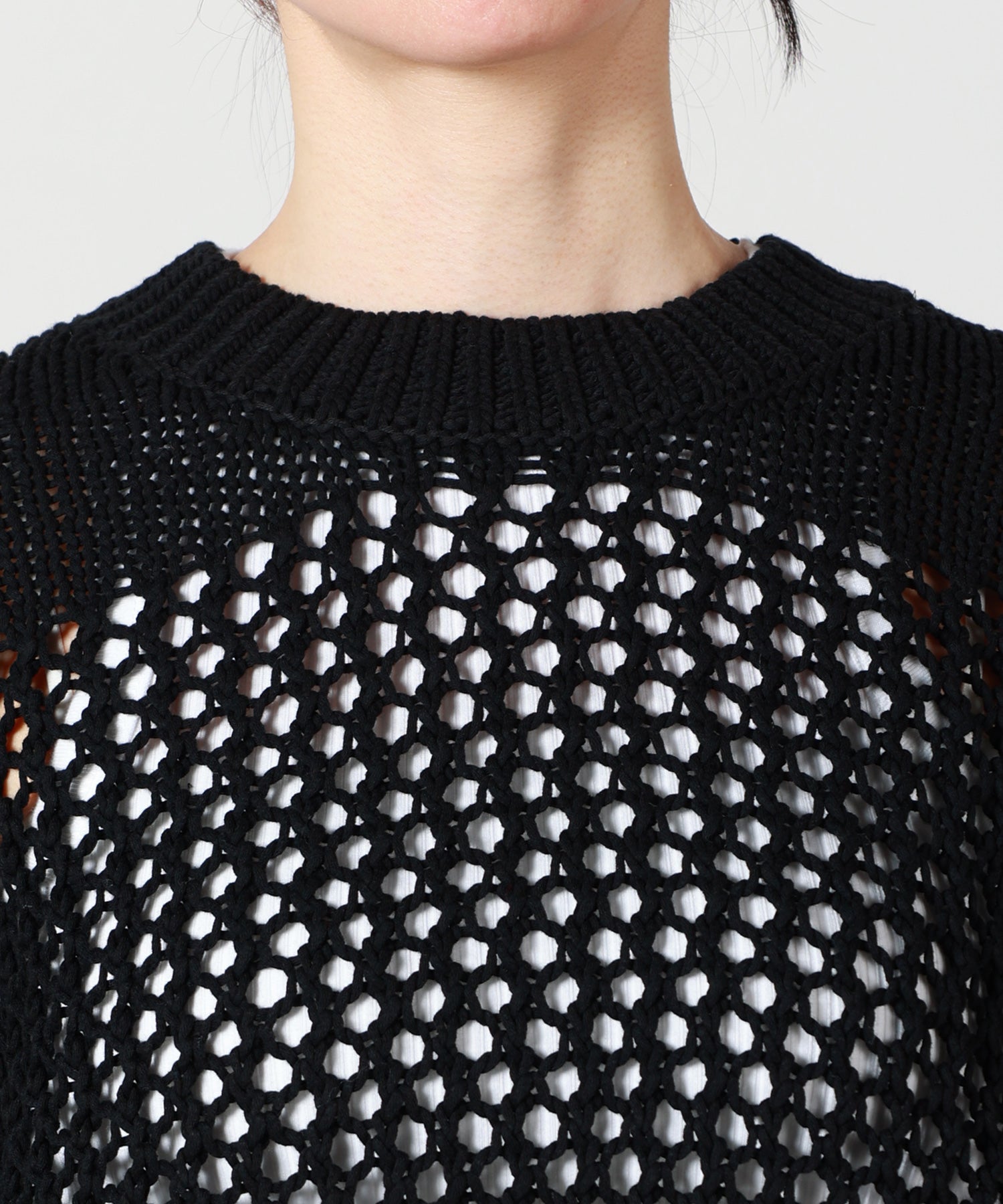 HYKE(ハイク)】 CROCHET KNIT｜PARIGOT ONLINE（パリゴオンライン）