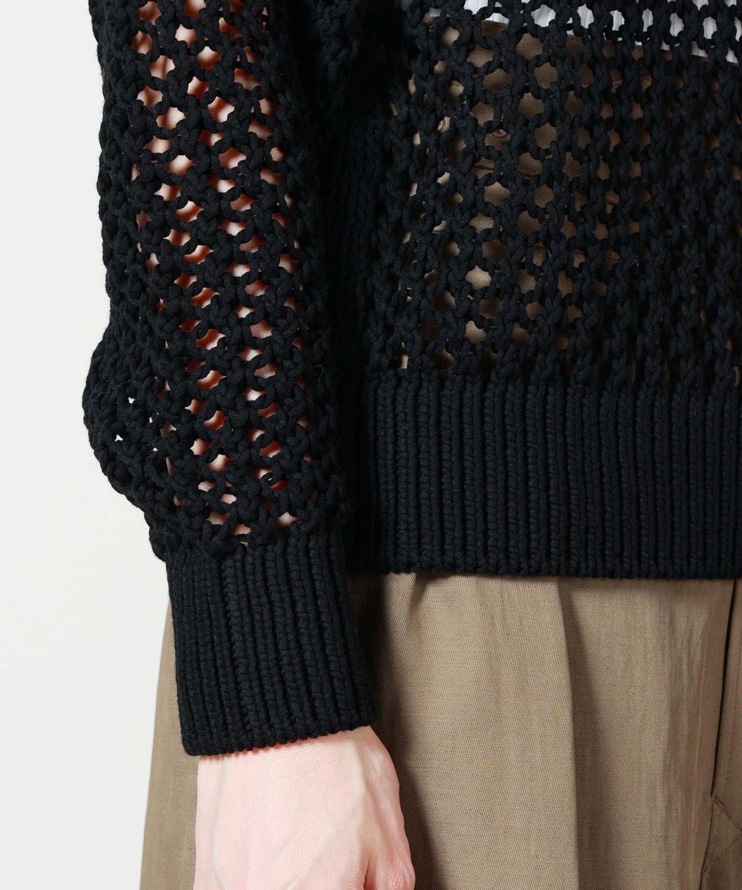 HYKE(ハイク)】 CROCHET KNIT|PARIGOT ONLINE(パリゴオンライン) HYKE(ハイク)】 CROCHET KNIT|PARIGOT ONLINE(パリゴオンライン)