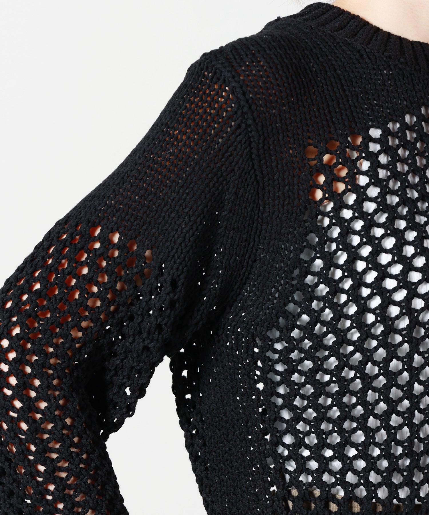 HYKE(ハイク)】 CROCHET KNIT｜PARIGOT ONLINE（パリゴオンライン）