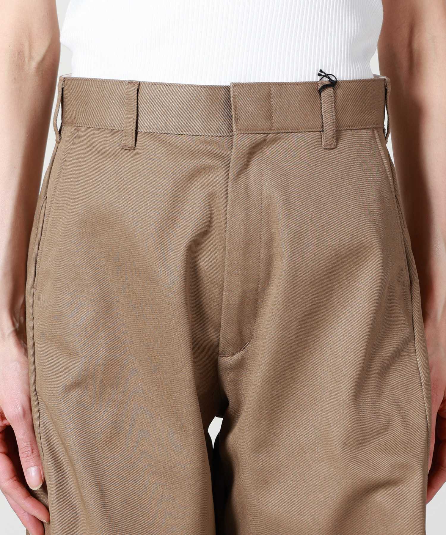 HYKE(ハイク)】 《GENDERLESS》TC BARREL LEG WORK PANTS｜PARIGOT
