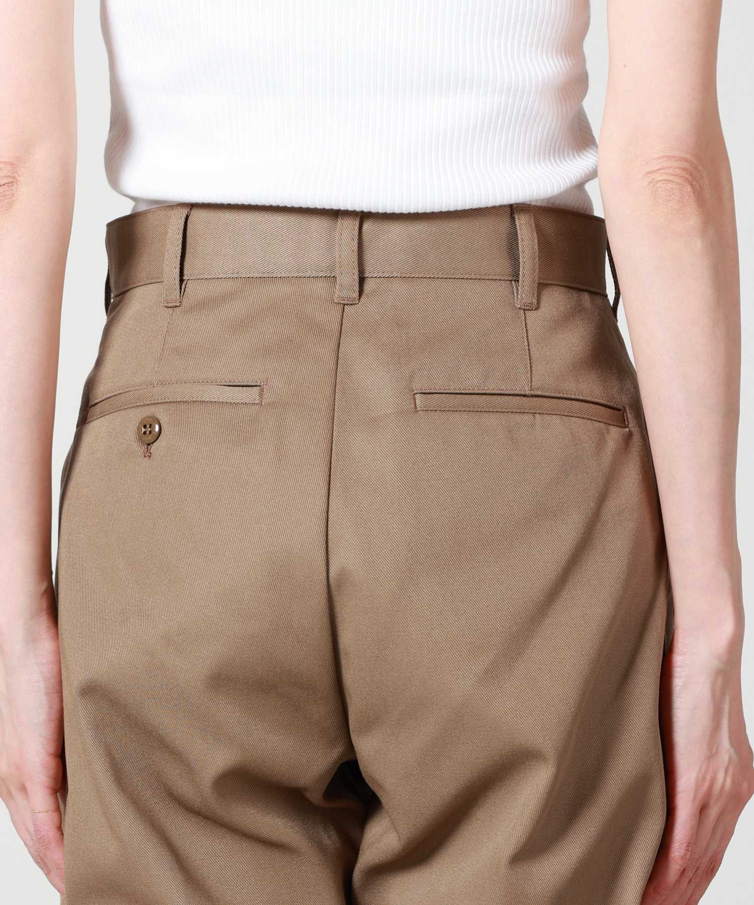 HYKE(ハイク)】 《GENDERLESS》TC BARREL LEG WORK PANTS｜PARIGOT