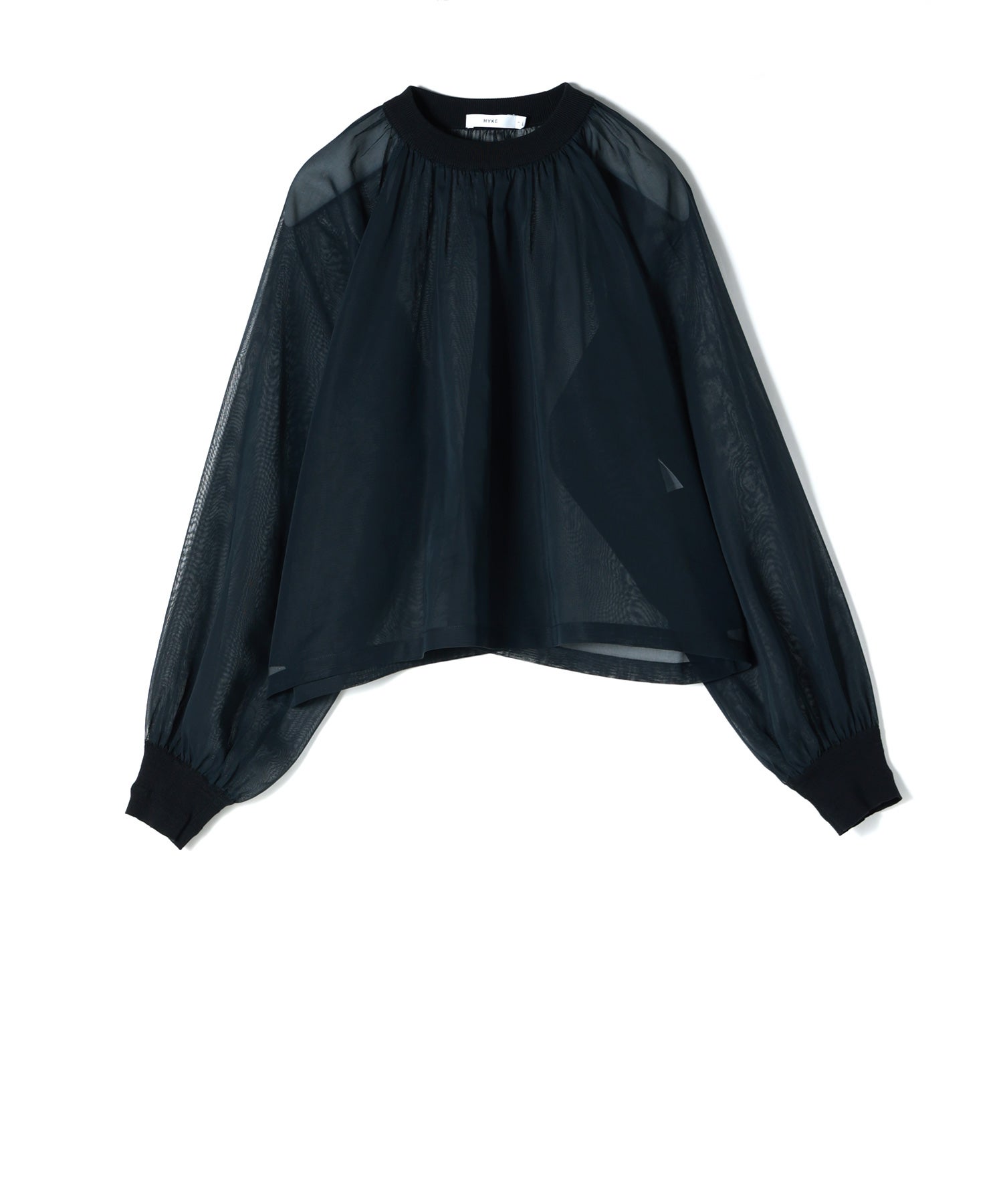 ハイク 21SS SHARK SKIN SHIRRED TOP ブラウス 1 ハイク 21SS SHARK SKIN SHIRRED TOP ブラウス 1 【公式通販】