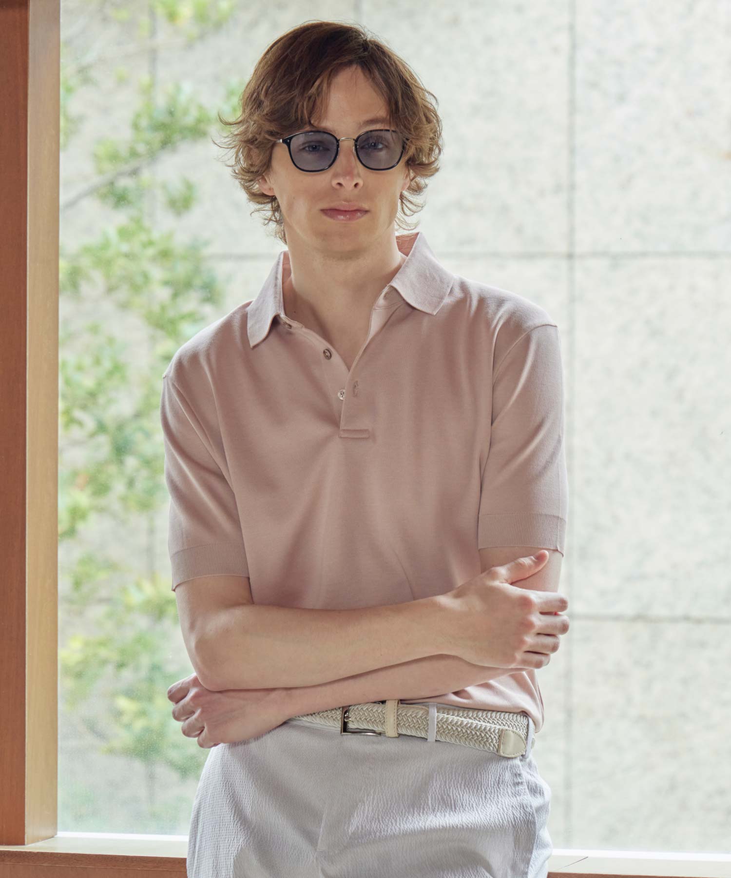 HERNO(ヘルノ)】 Cotton jersey polo shirt｜PARIGOT ONLINE（パリゴ