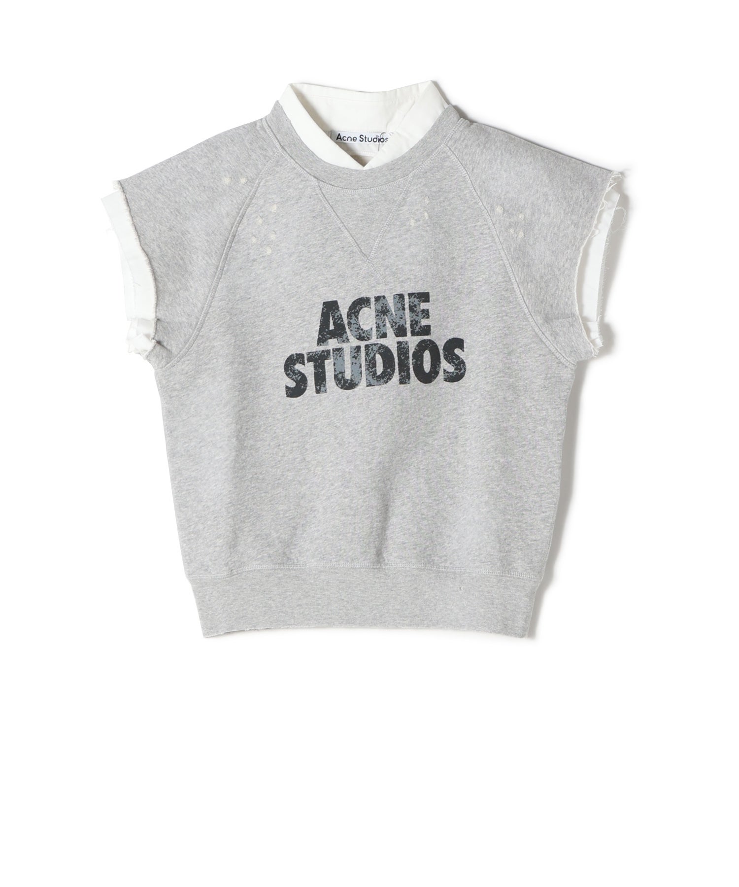 Acne Studios(アクネストゥディオズ)】 レイヤードフリースベスト