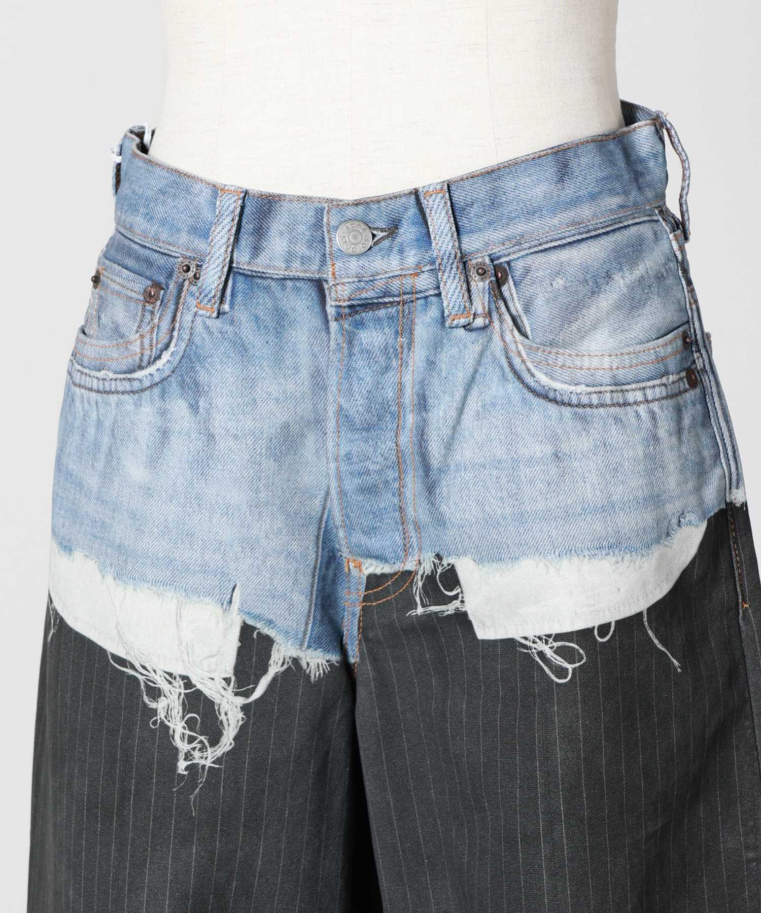 Acne Studios(アクネストゥディオズ)】 トロンプルイユジーンズ