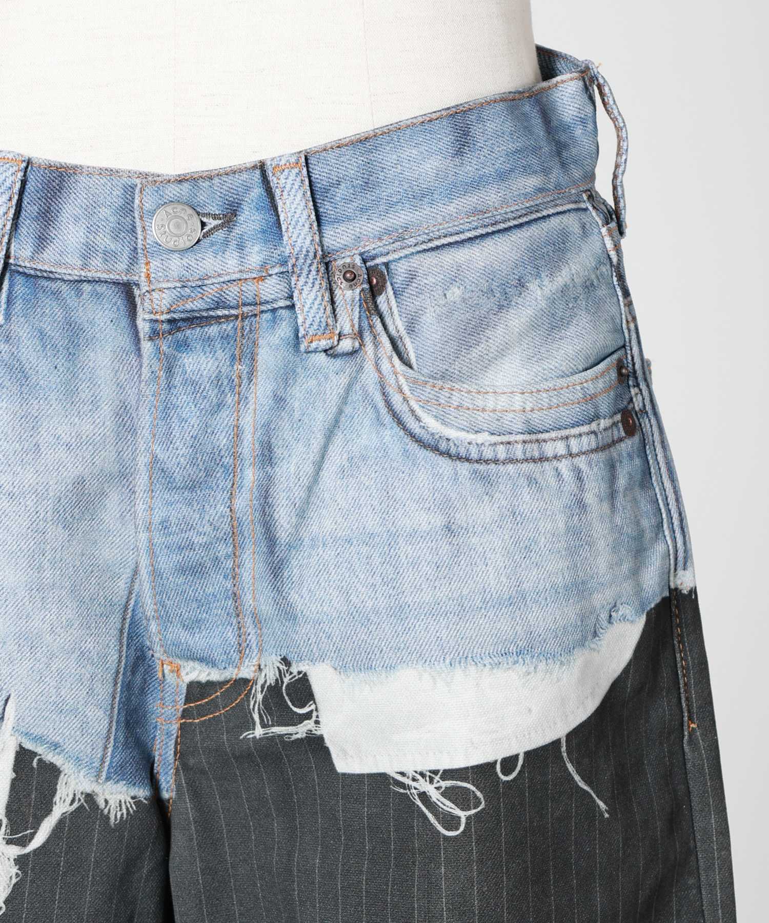 Acne Studios(アクネストゥディオズ)】 トロンプルイユジーンズ