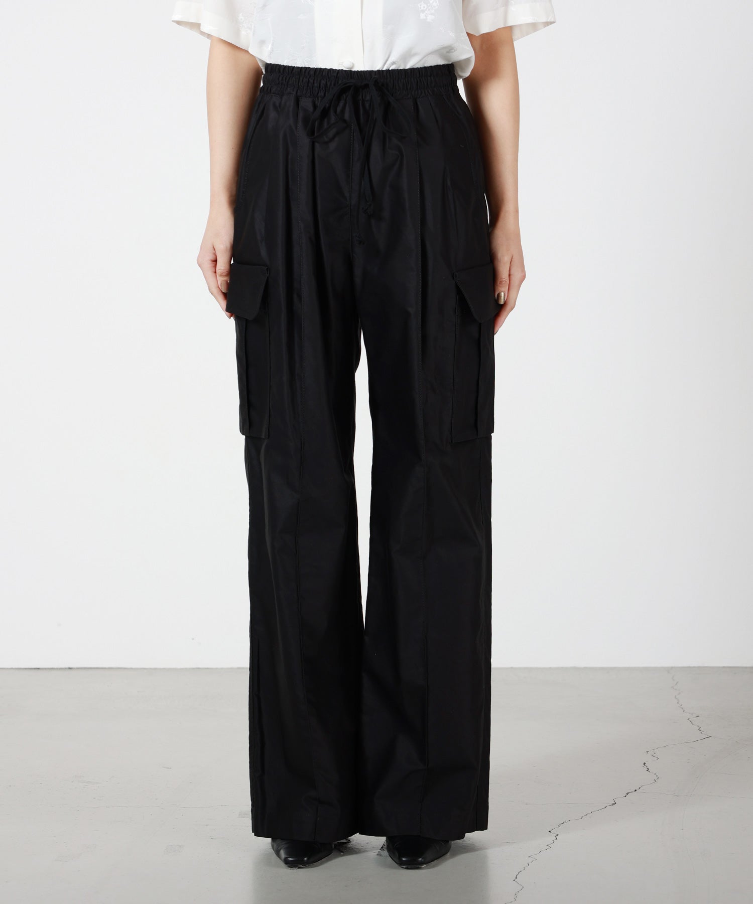 Mame Kurogouchi(マメ クロゴウチ)】 Cotton High Waisted Cargo