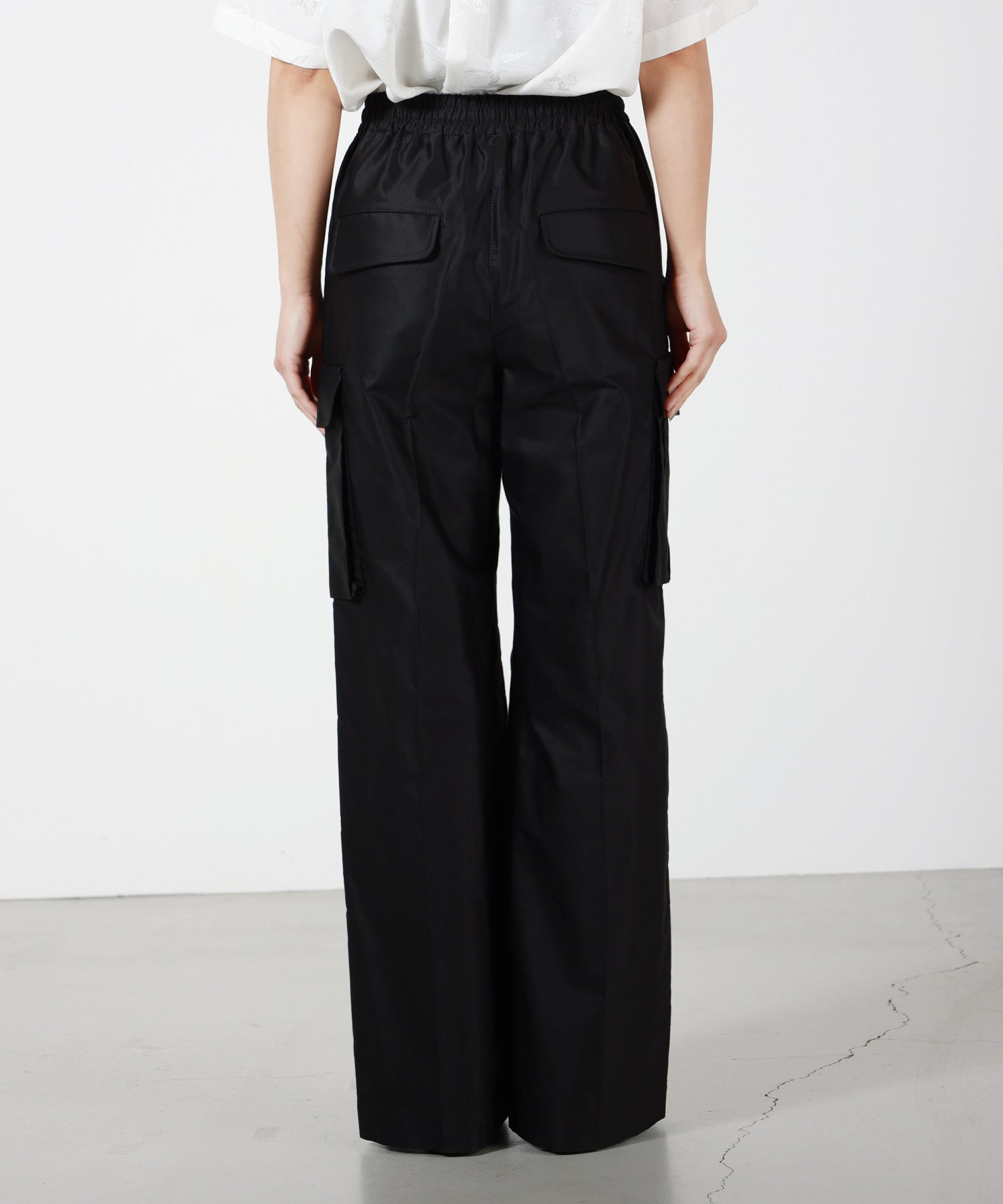 Mame Kurogouchi(マメ クロゴウチ)】 Cotton High Waisted Cargo