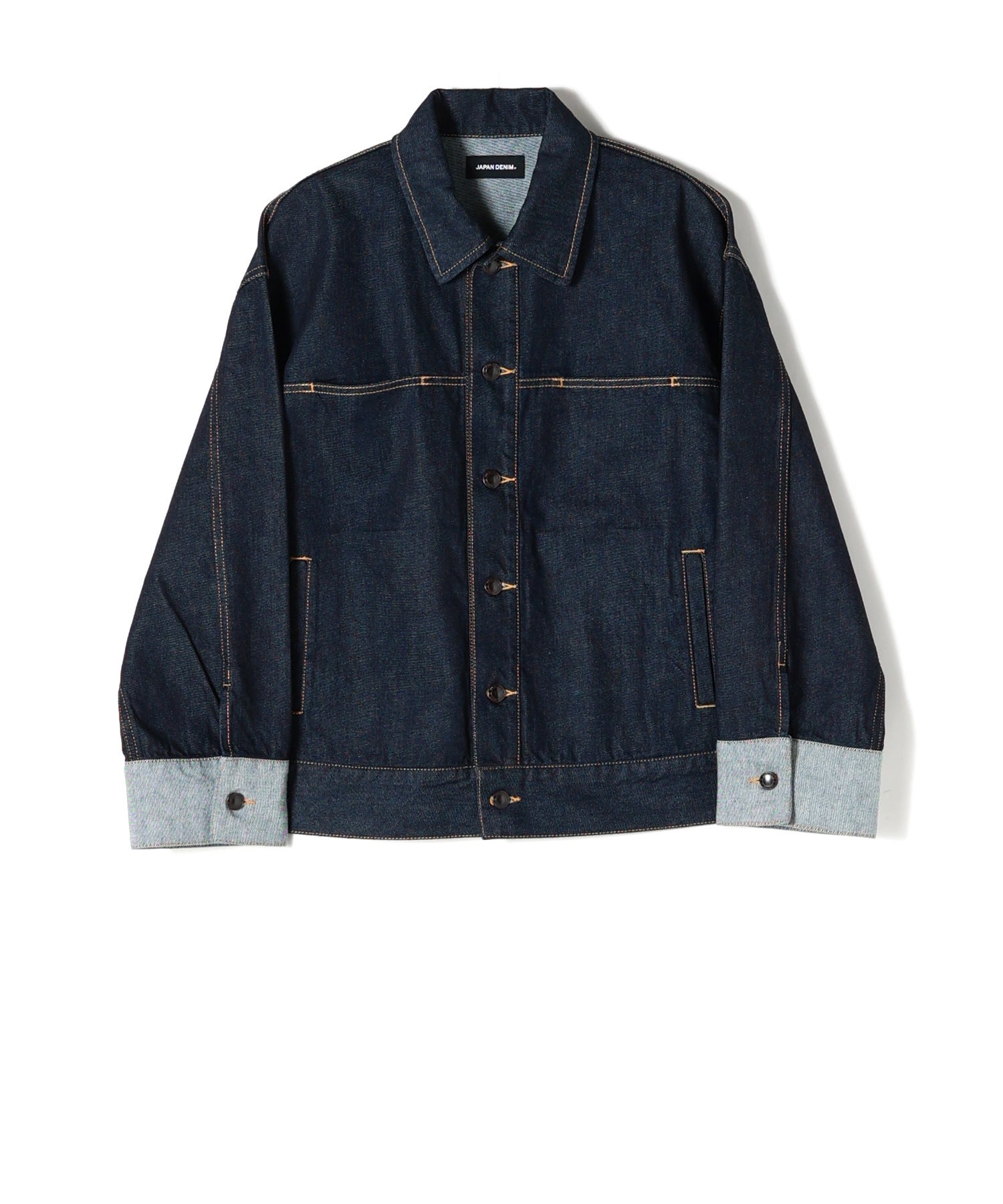 JAPAN DENIMジャパンデニムBICOLOR SLEEVE JACKET JAPAN DENIM(ジャパンデニム)】 BICOLOR SLEEVE JACKET｜PARIGOT