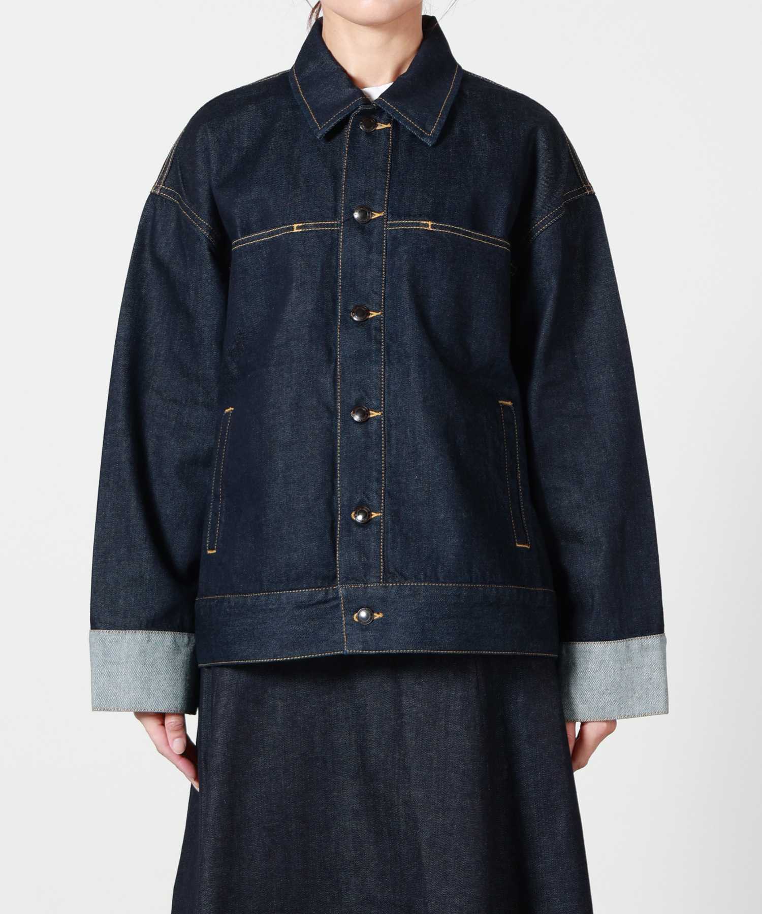 JAPAN DENIM(ジャパンデニム)】 BICOLOR SLEEVE JACKET｜PARIGOT