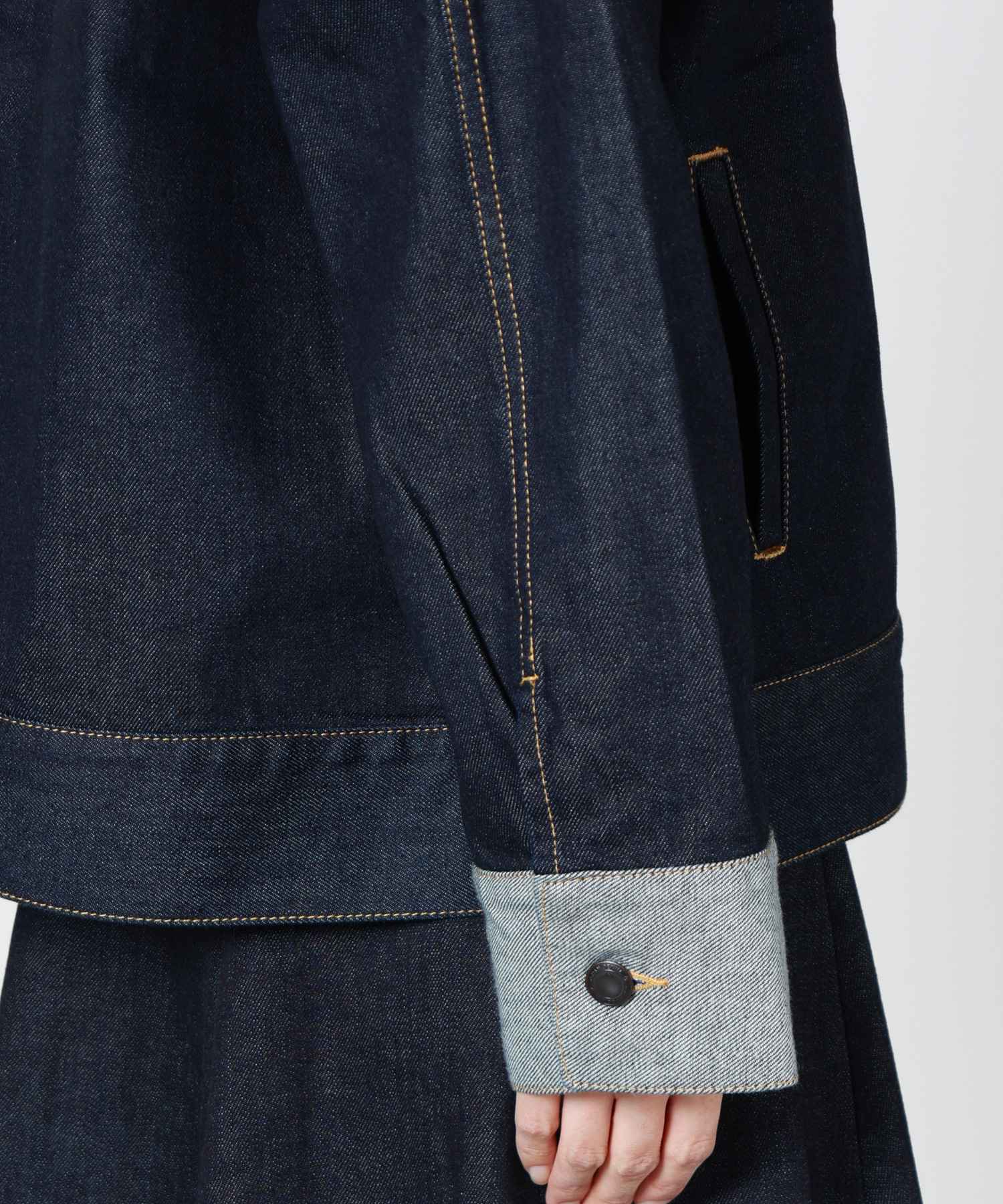 JAPAN DENIM(ジャパンデニム)】 BICOLOR SLEEVE JACKET｜PARIGOT