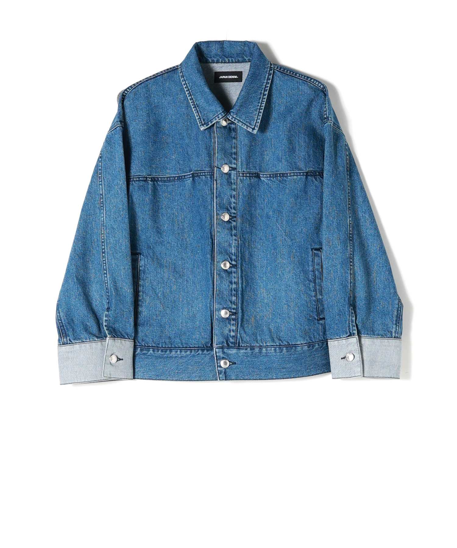 JAPAN DENIMジャパンデニムBICOLOR SLEEVE JACKET JAPAN DENIM(ジャパンデニム)】 BICOLOR SLEEVE JACKET｜PARIGOT