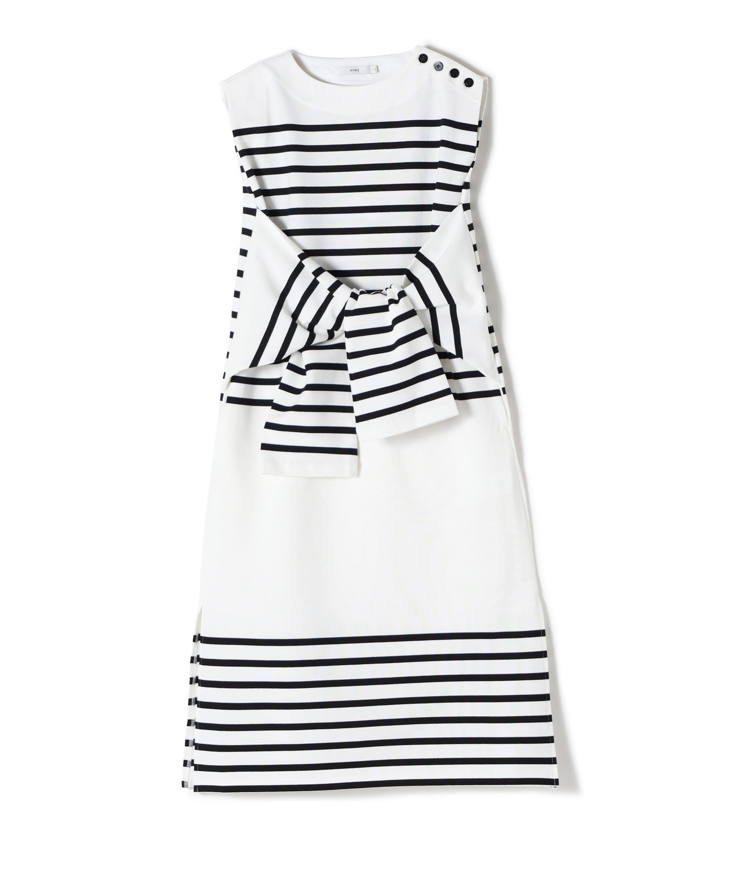 HYKE(ハイク)】 TIE DETAIL BASQUE DRESS｜PARIGOT ONLINE（パリゴ