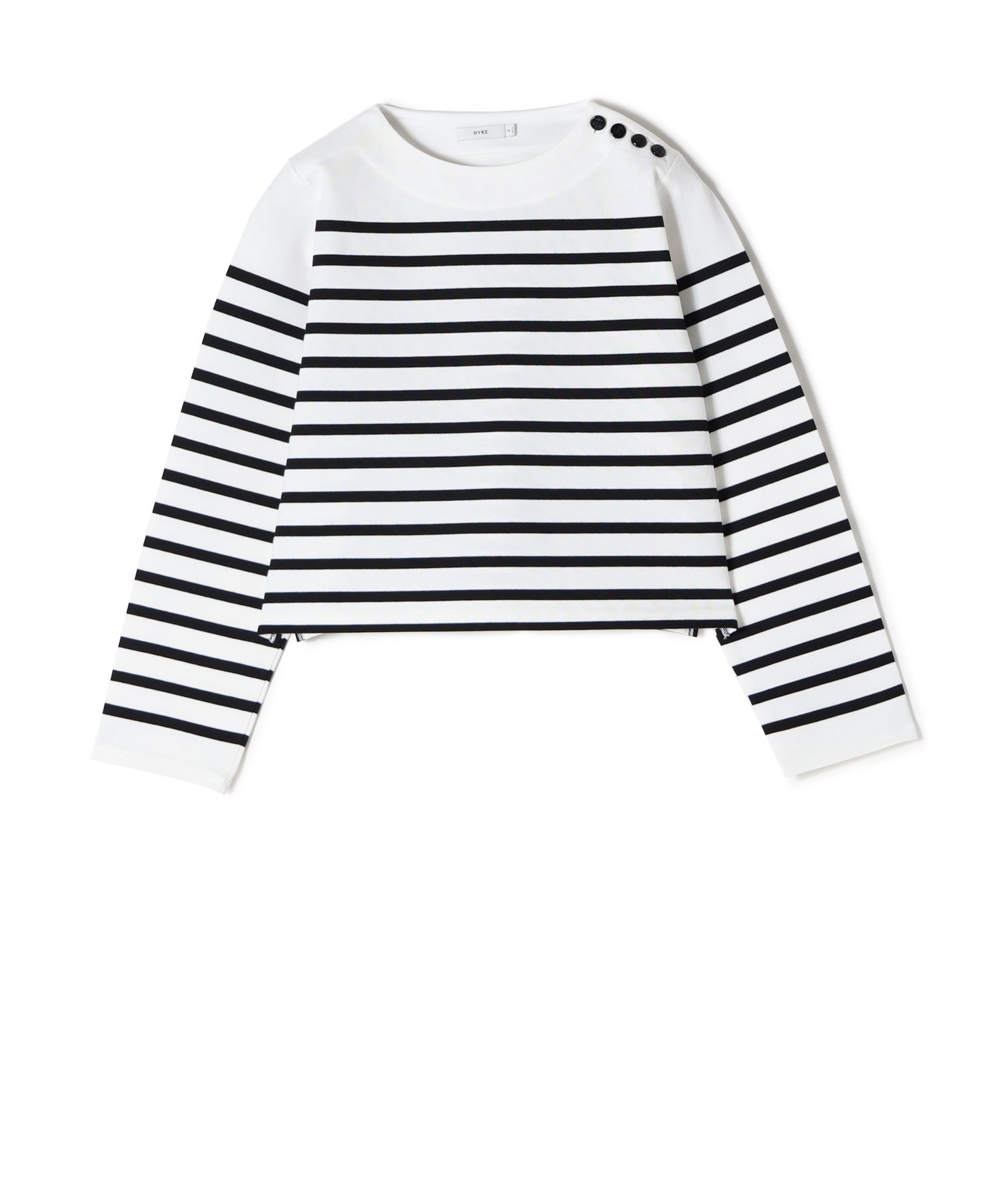 HYKE(ハイク)】 CROPPED BASQUE SHIRT｜PARIGOT ONLINE（パリゴ