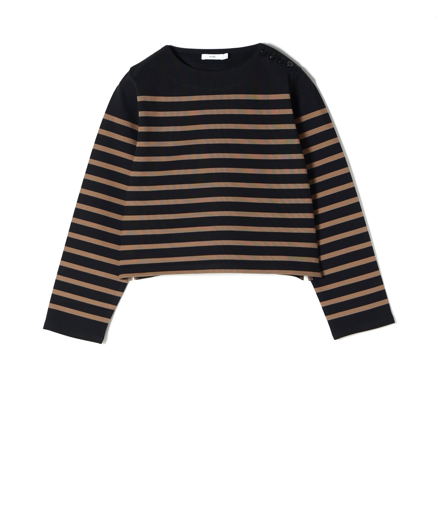 HYKE(ハイク)】 CROPPED BASQUE SHIRT｜PARIGOT ONLINE（パリゴ