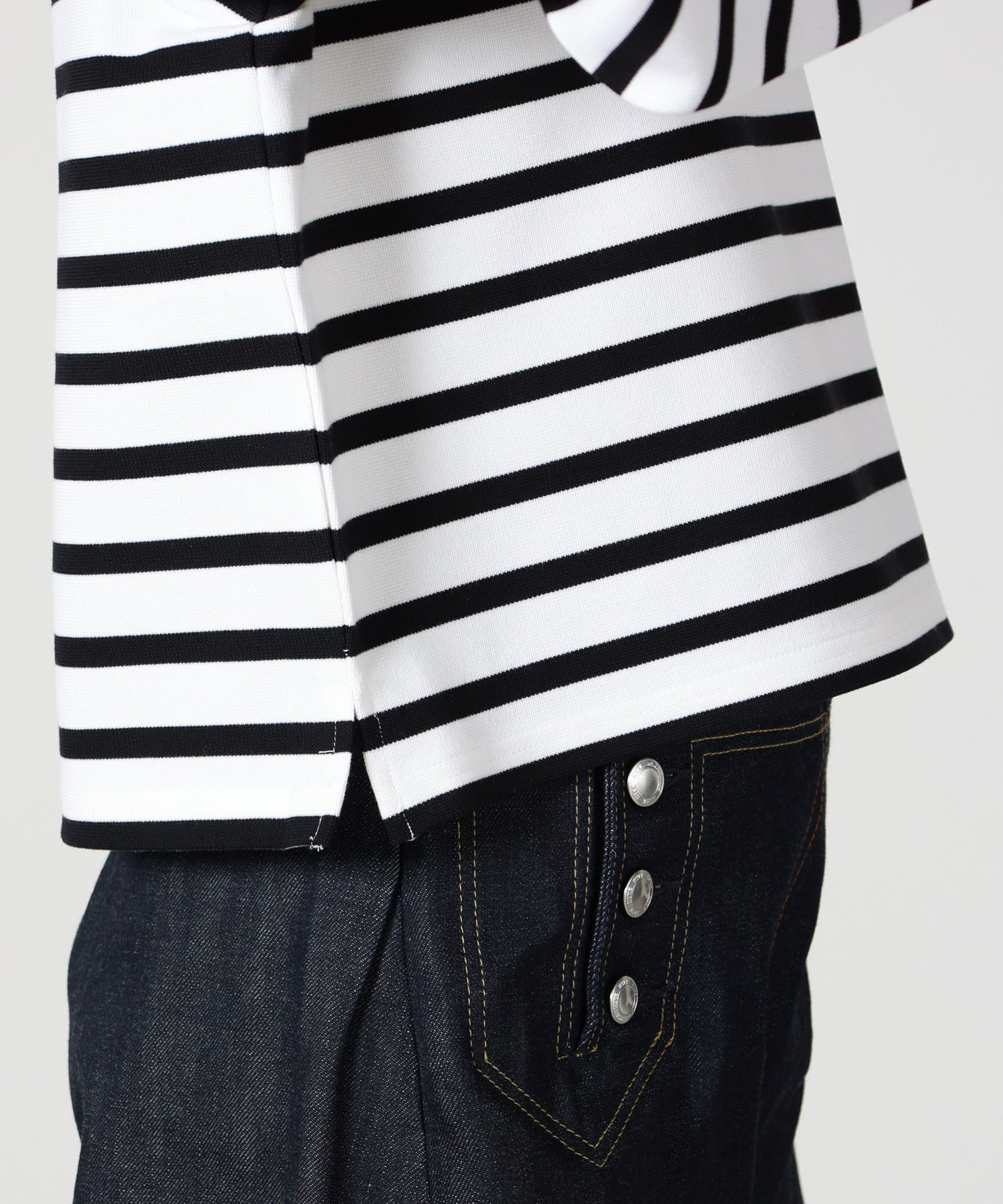 HYKE(ハイク)】 CROPPED BASQUE SHIRT｜PARIGOT ONLINE（パリゴ
