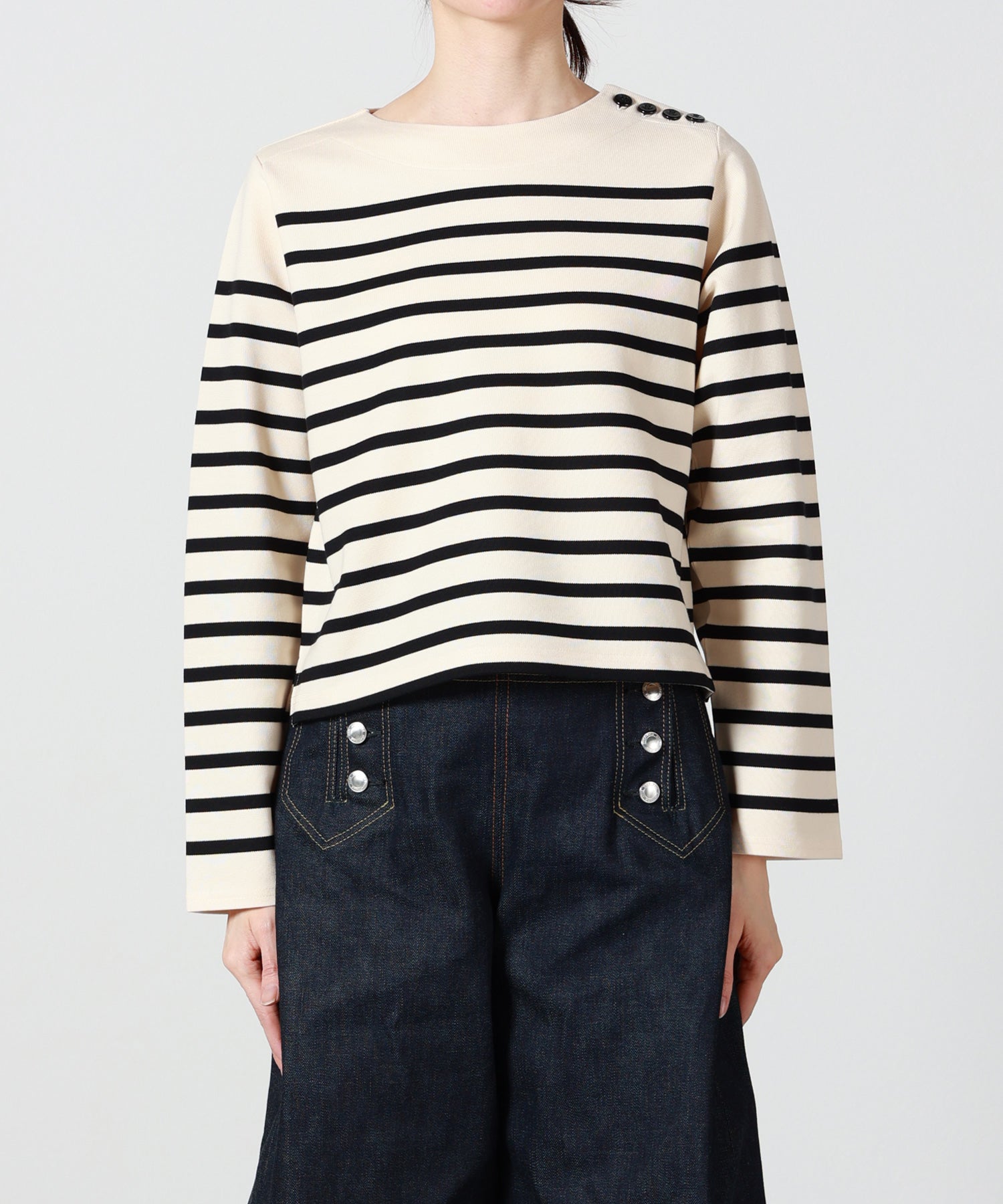 【HYKE(ハイク)】 CROPPED BASQUE SHIRT 000000045162-20.jpg?size=l&w=