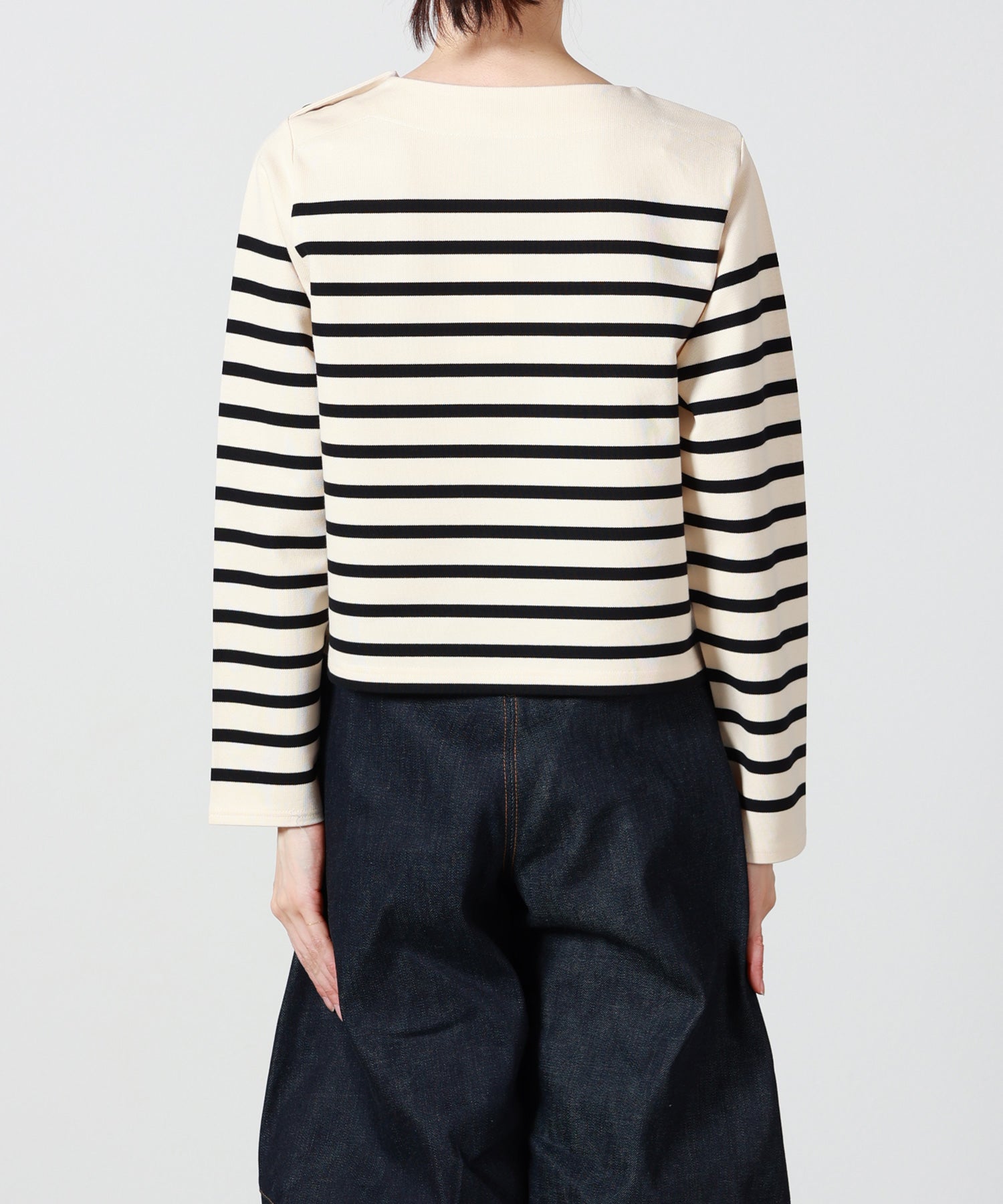HYKE(ハイク)】 CROPPED BASQUE SHIRT｜PARIGOT ONLINE（パリゴ