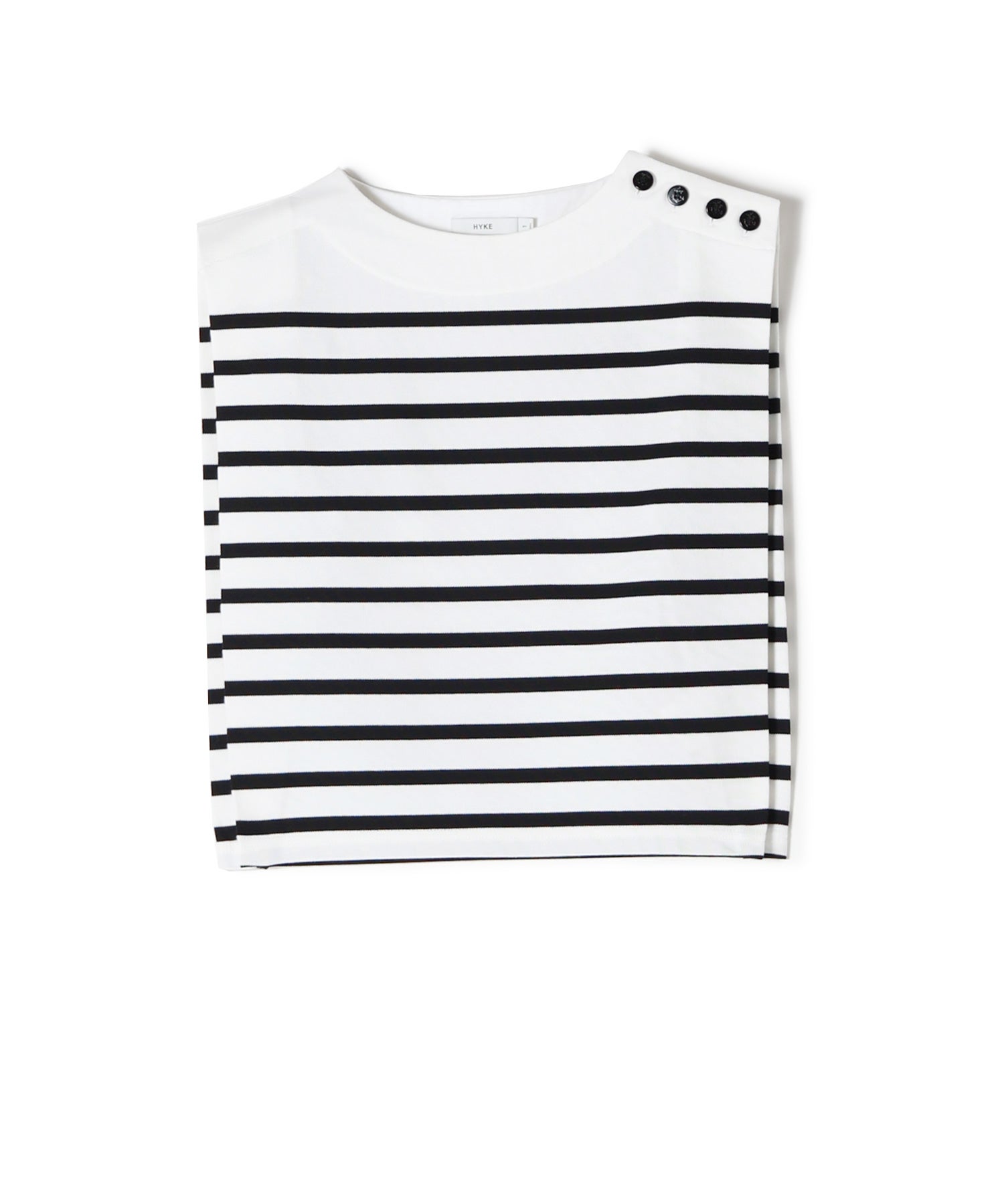 HYKE(ハイク)】 SLEEVELESS BASQUE SHIRT｜PARIGOT ONLINE（パリゴ
