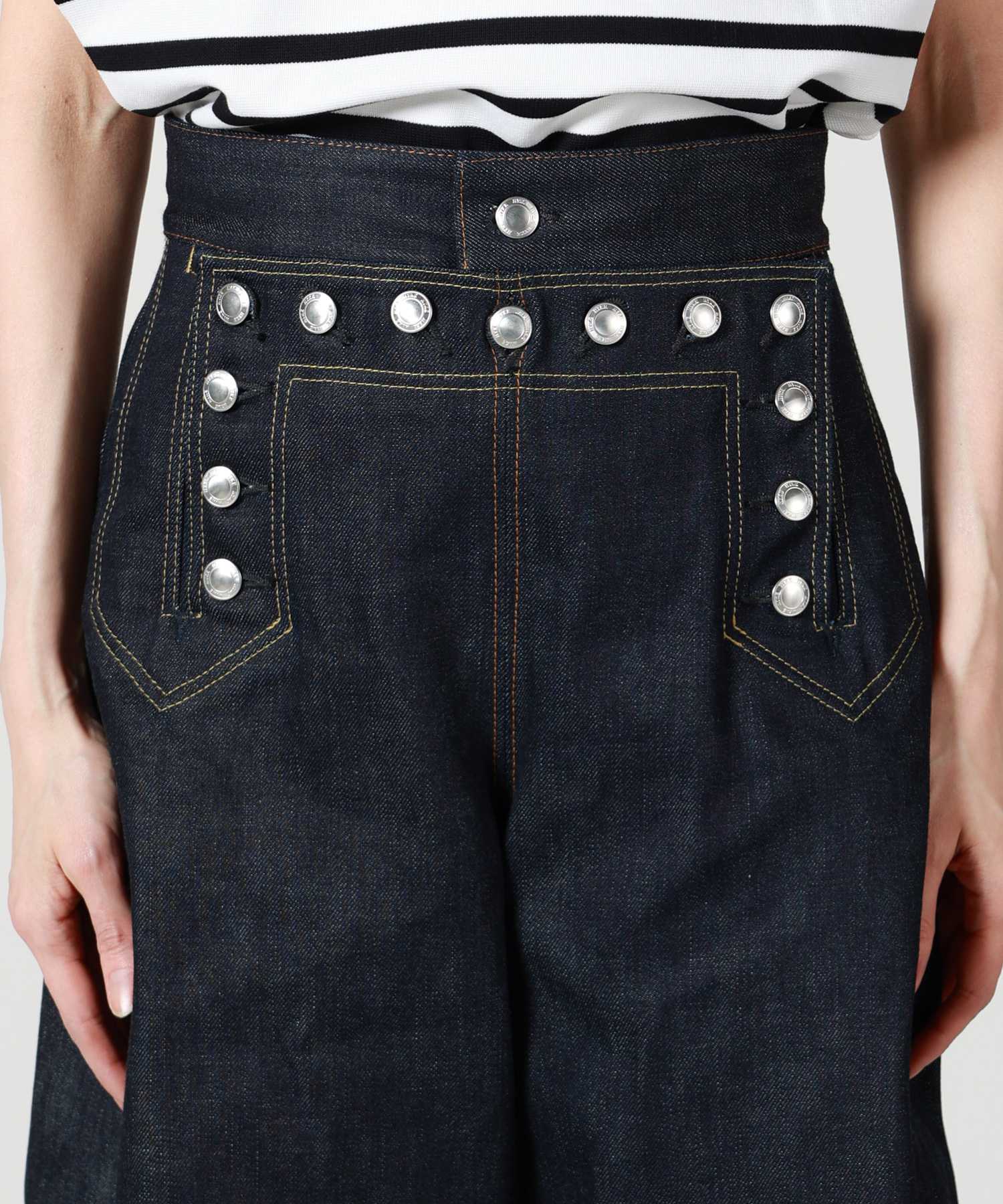 HYKE(ハイク)】 SAILOR BARREL LEG DENIM PANTS｜PARIGOT ONLINE