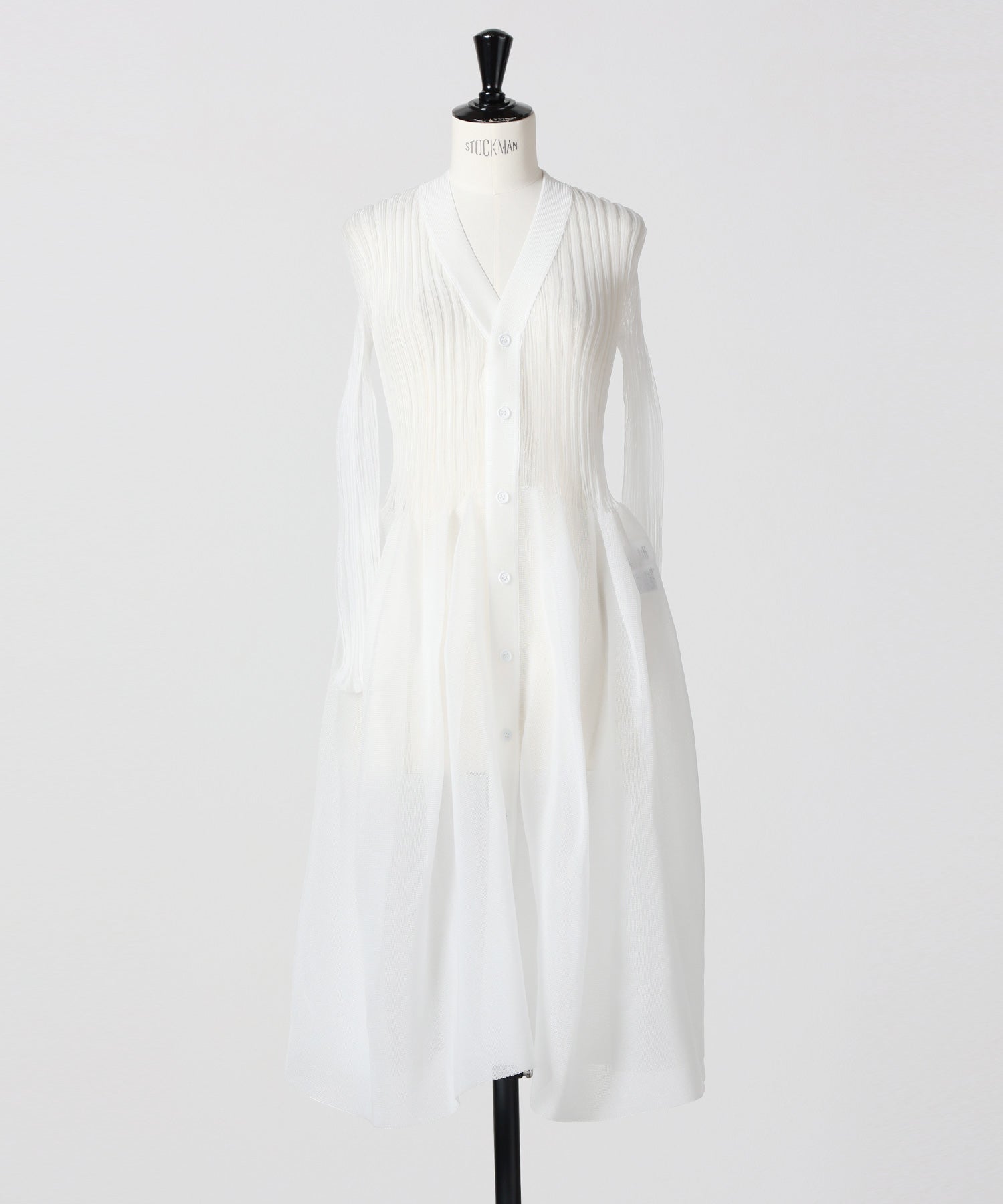 CFCL(シーエフシーエル)】 POTTERY LUCENT LONG SLEEVE CARDIGAN DRESS