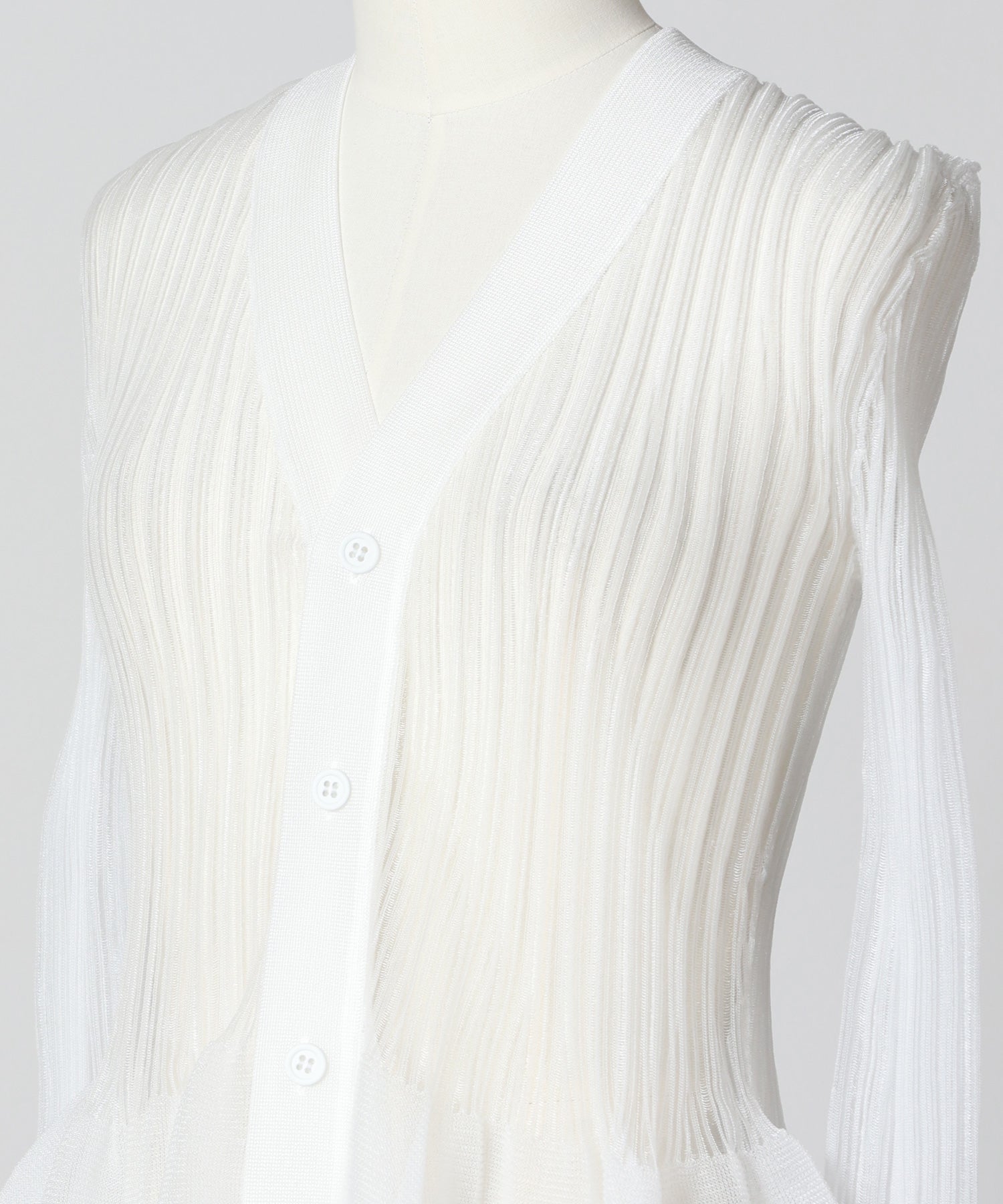CFCL(シーエフシーエル)】 POTTERY LUCENT LONG SLEEVE CARDIGAN DRESS