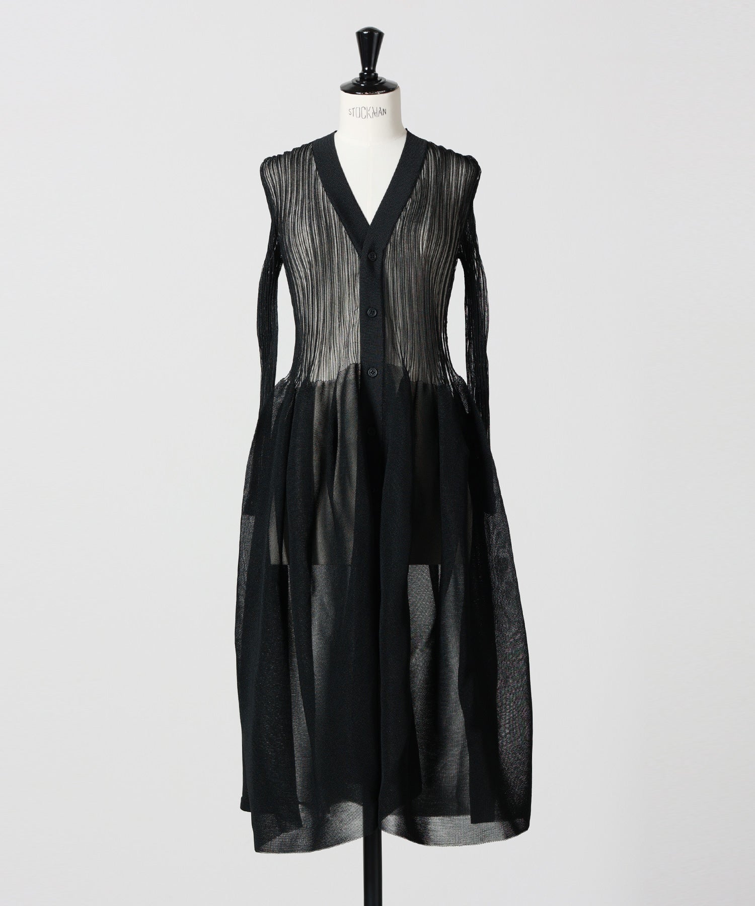 CFCL(シーエフシーエル)】 POTTERY LUCENT LONG SLEEVE CARDIGAN DRESS