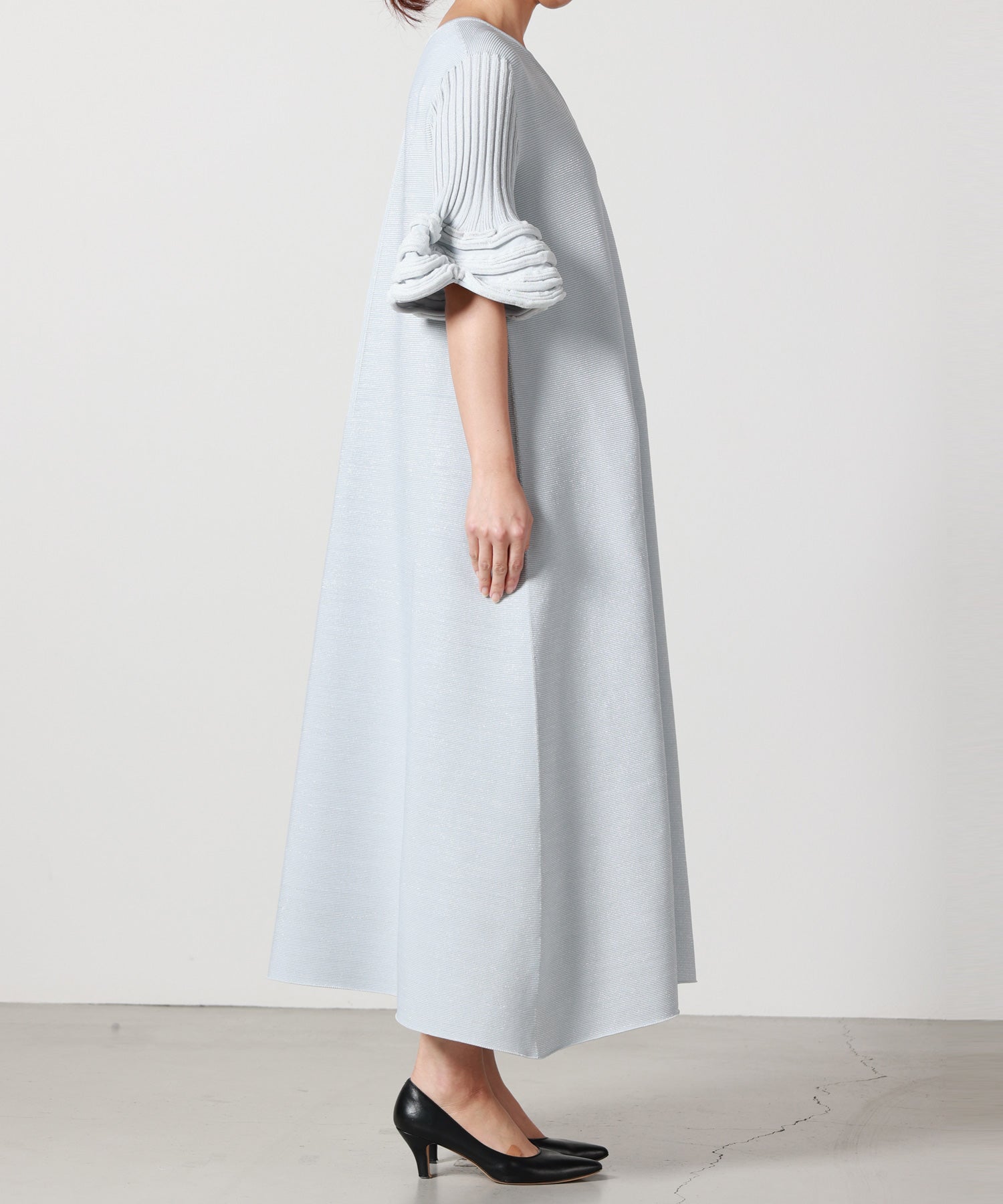 CFCL(シーエフシーエル)】 POTTERY SWELL GLITTER SHORT BELL SLEEVE