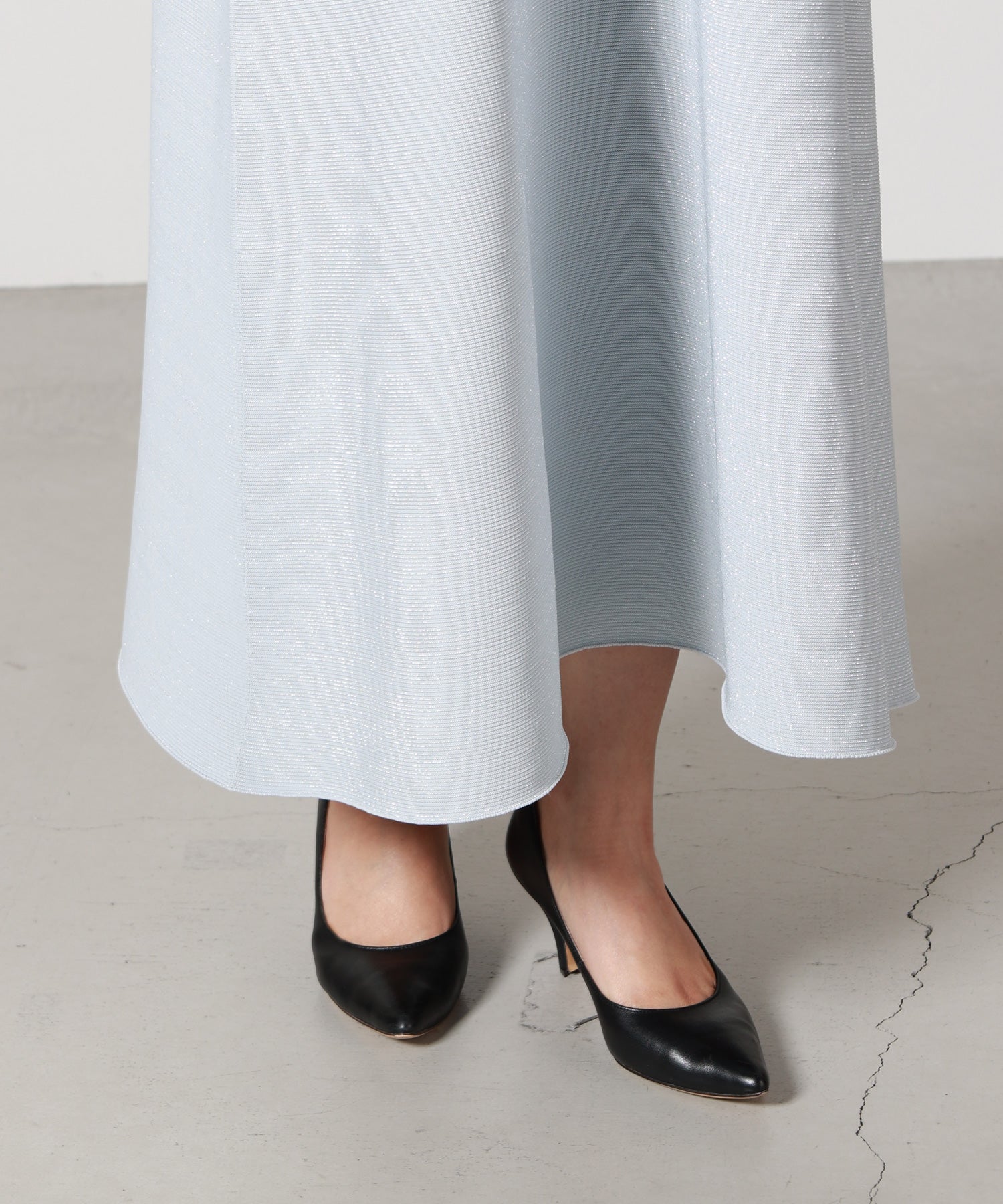 CFCL(シーエフシーエル)】 POTTERY SWELL GLITTER SHORT BELL SLEEVE