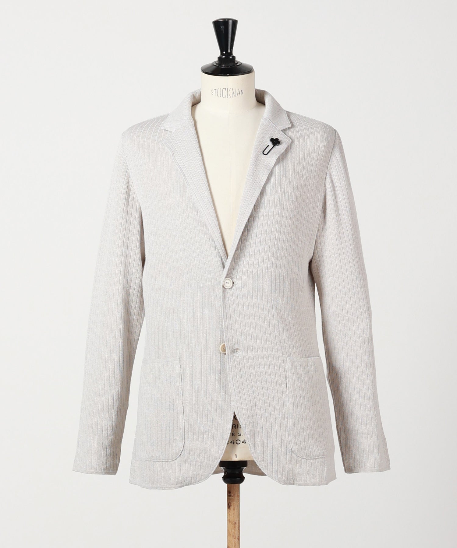 LARDINI(ラルディーニ)】 リネンコットンニットジャケット｜PARIGOT