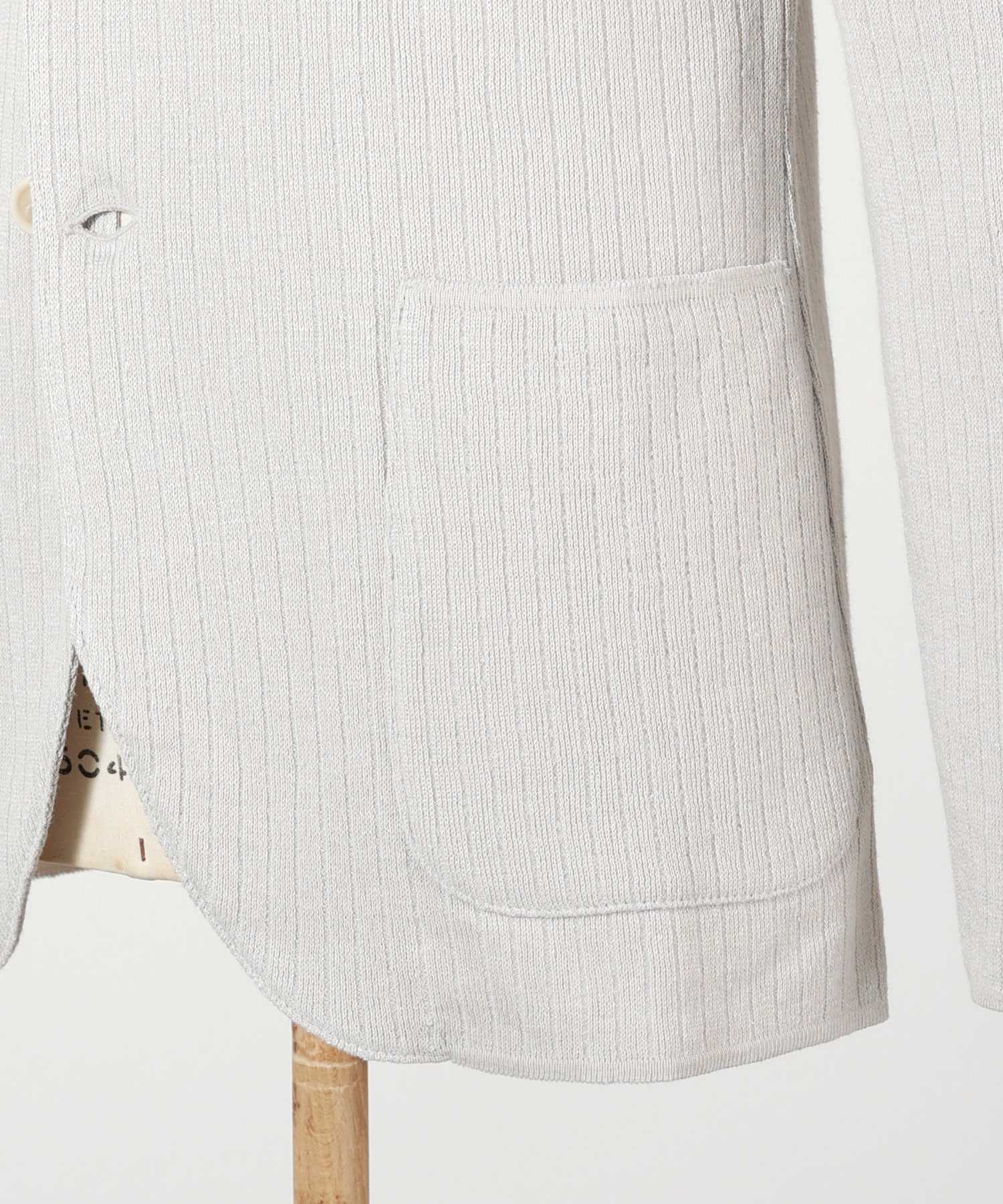 LARDINI(ラルディーニ)】 リネンコットンニットジャケット｜PARIGOT