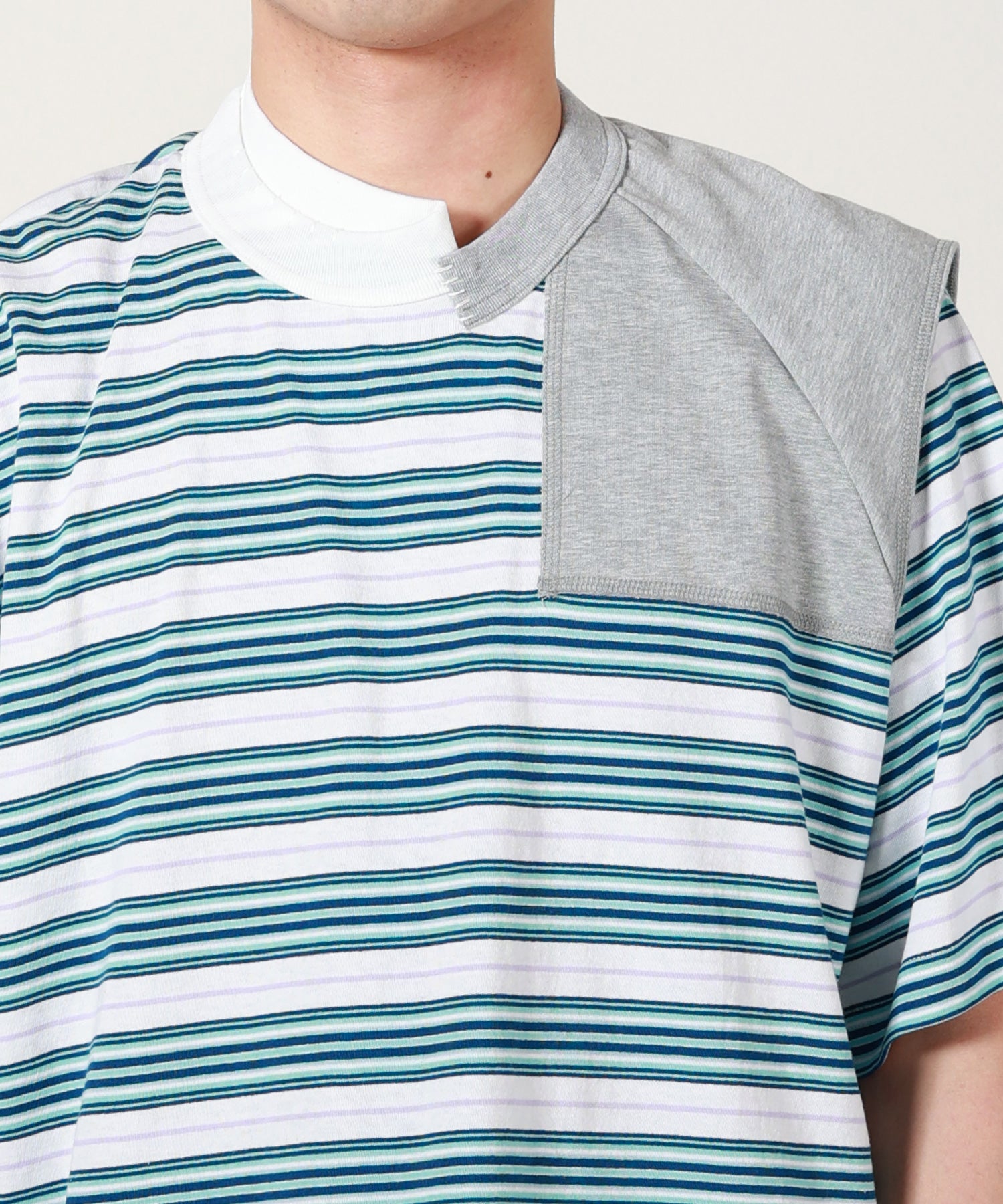 kolor BEACON(カラービーコン)】 ドッキング T-Shirt｜PARIGOT ONLINE
