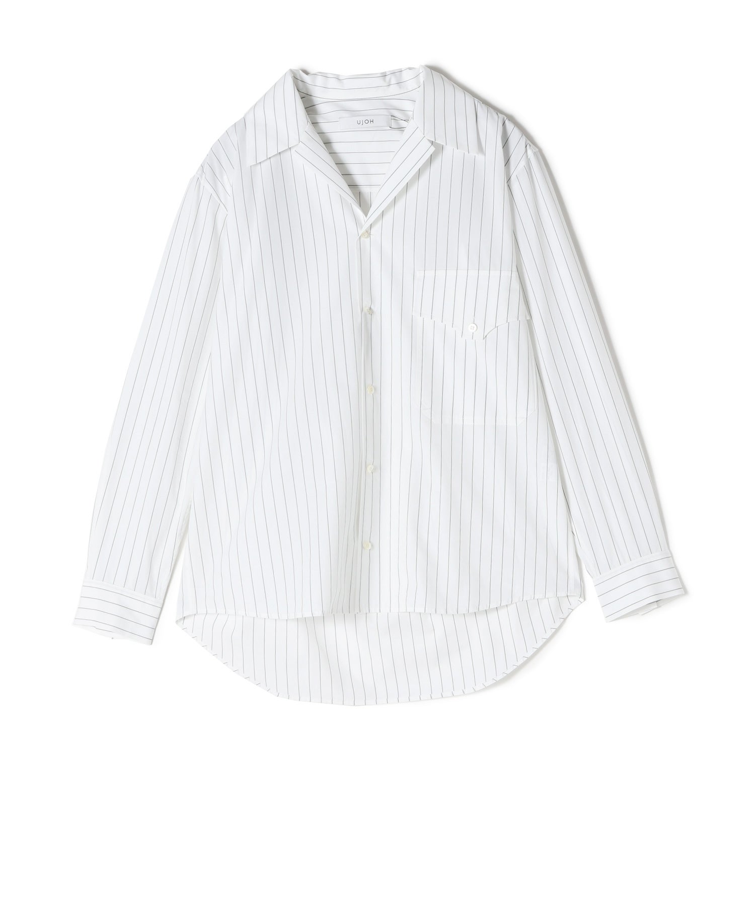 UJOH(ウジョー)】 Wide Set Open Collar Shirt｜PARIGOT ONLINE