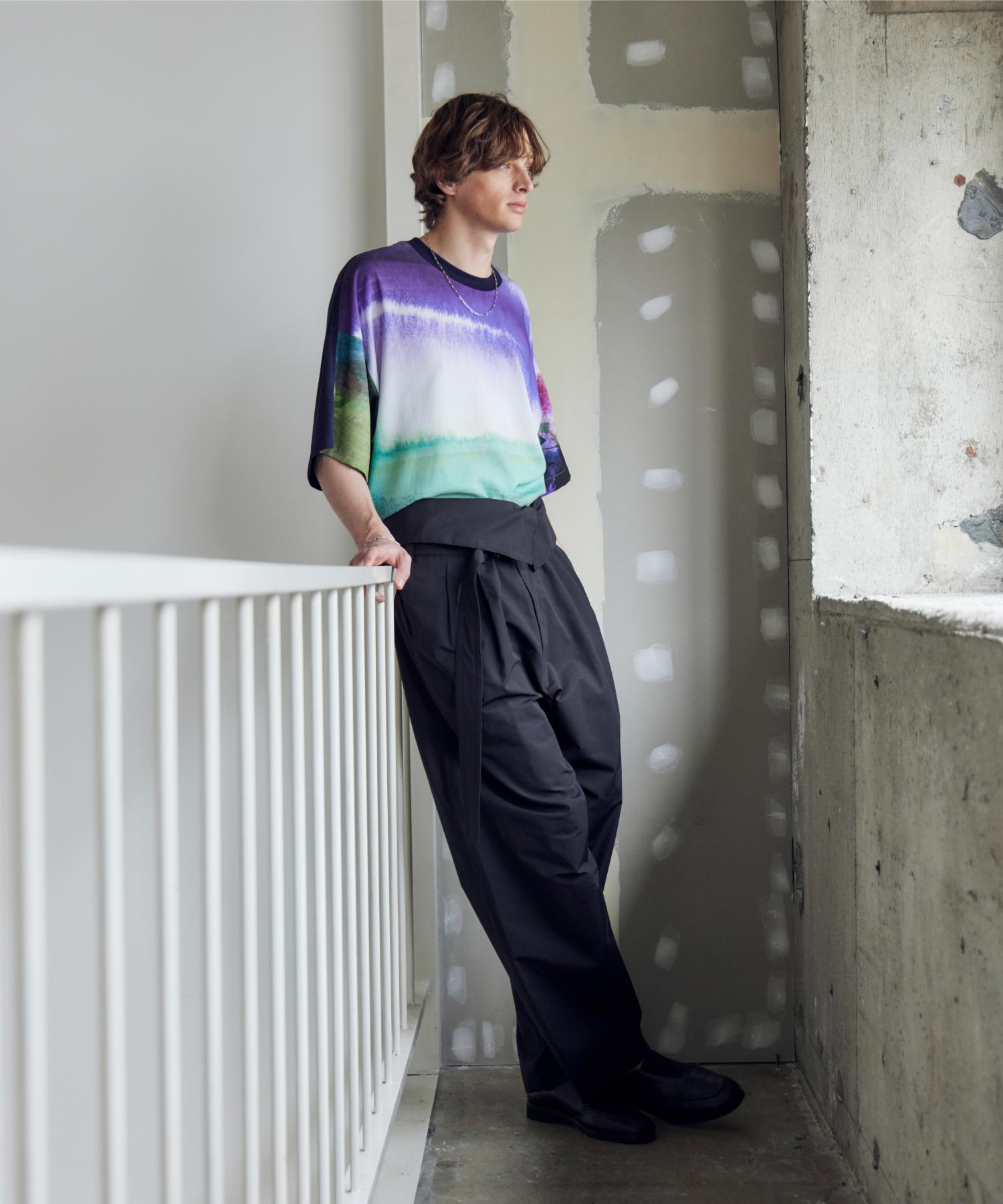 UJOH(ウジョー)】 Fold Over Belt Wide PNT｜PARIGOT ONLINE（パリゴ