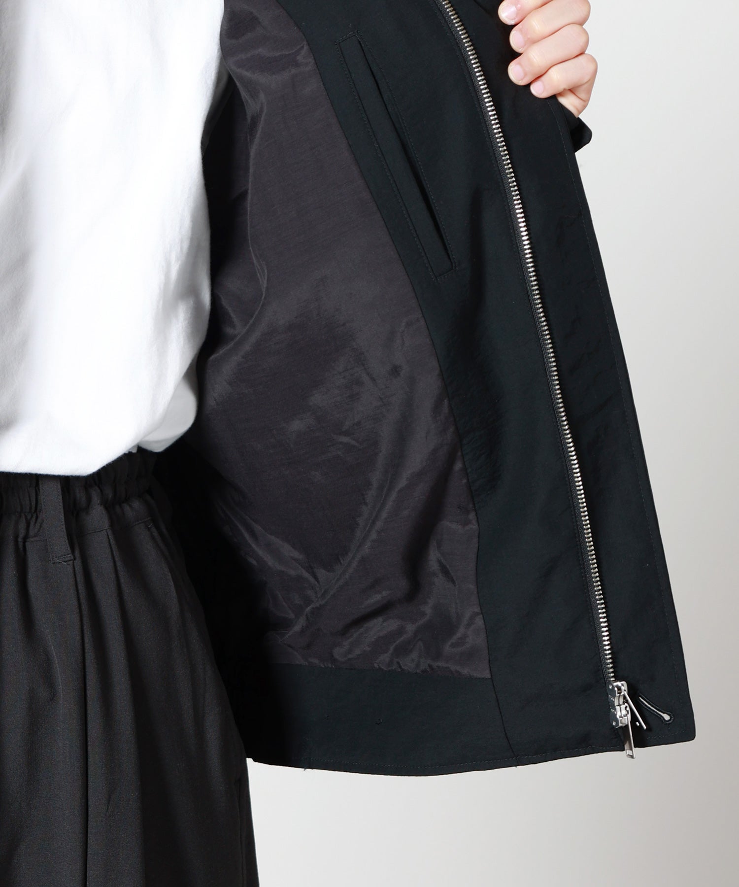 YOKE(ヨーク)】 Wool Nylon Flight Jacket｜PARIGOT ONLINE（パリゴ