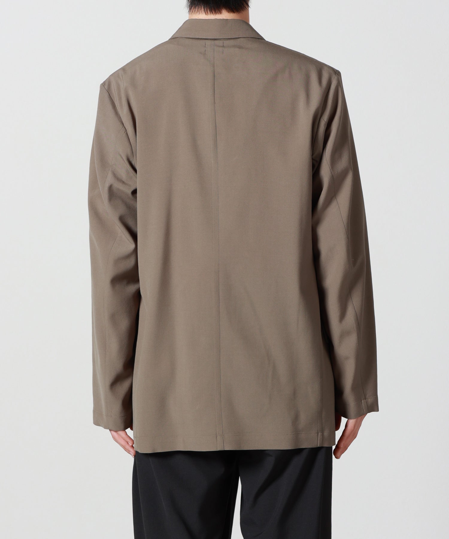 YOKE(ヨーク)】 Wool Washer Tropical Double Breasted Jacket