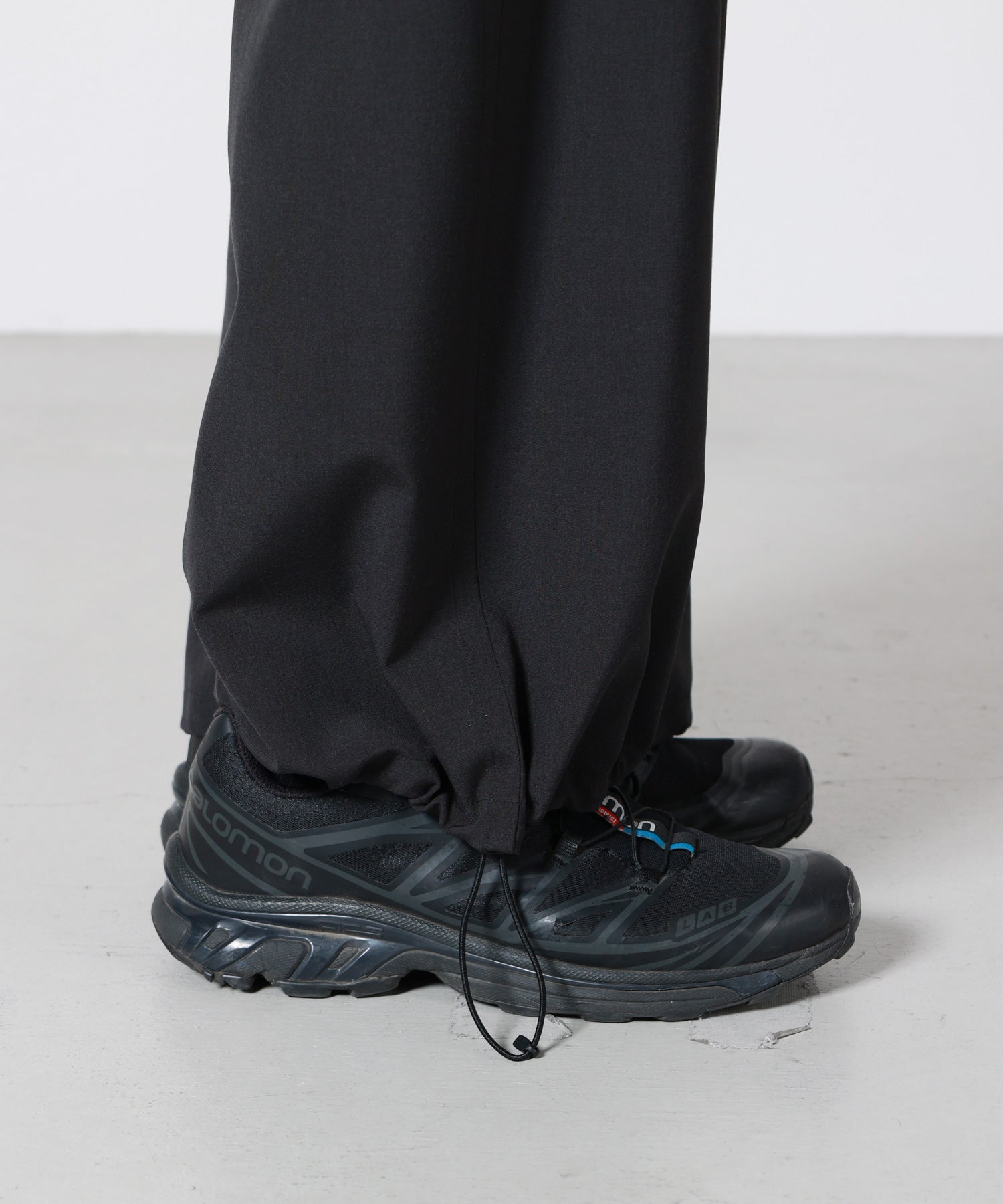 YOKE(ヨーク)】 Wool Washer Tropical 2pleated Easy Trousers