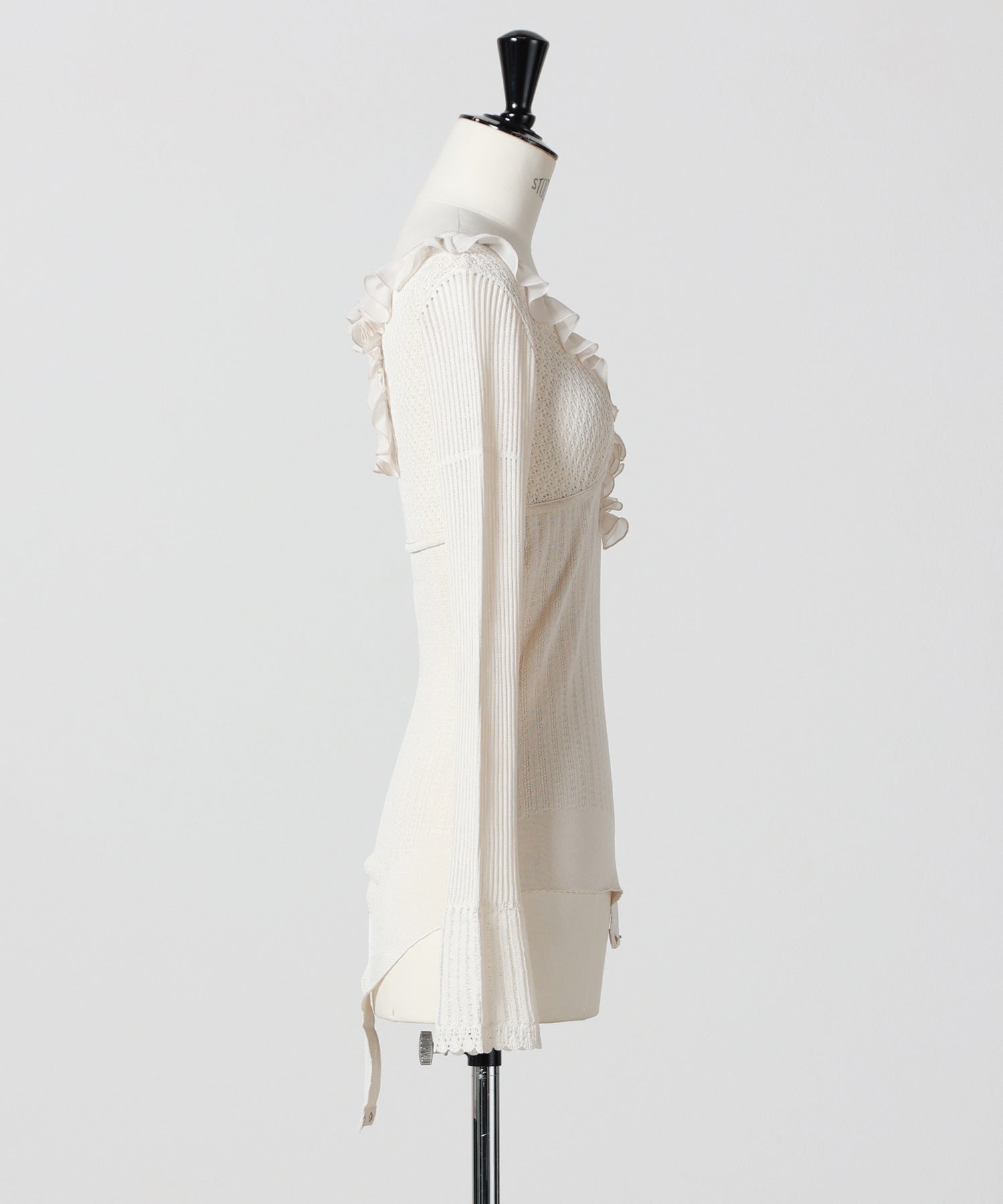 FETICO(フェティコ)】 LACE KNIT CUT OUT BODYSUIT｜PARIGOT ONLINE