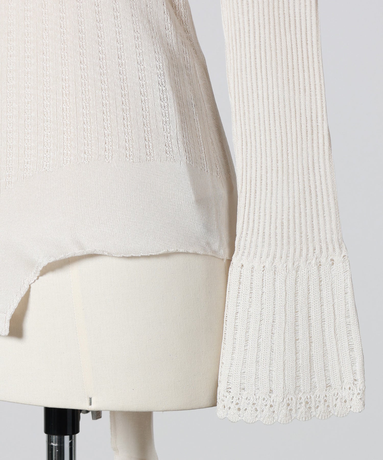 FETICO(フェティコ)】 LACE KNIT CUT OUT BODYSUIT｜PARIGOT ONLINE