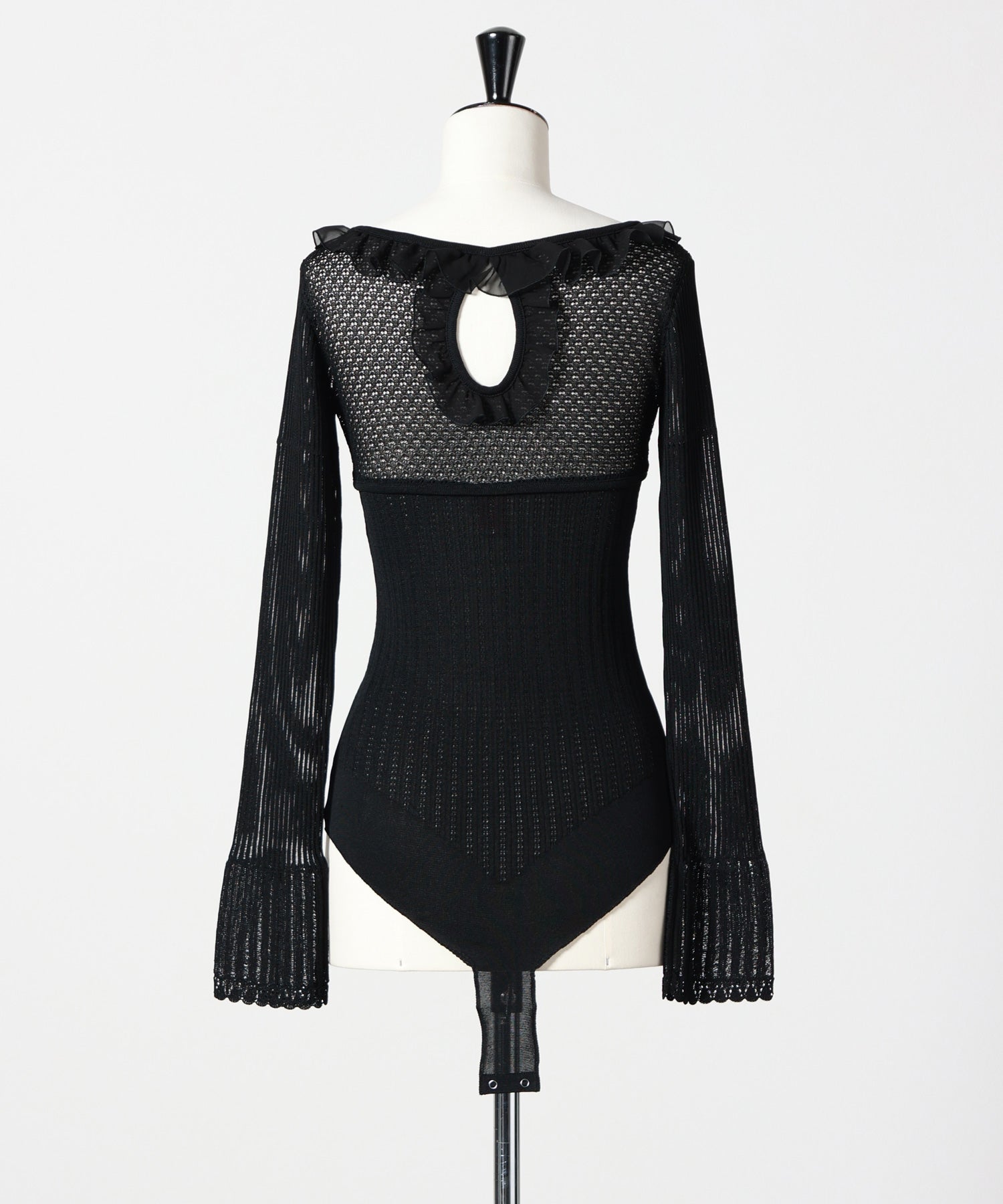 FETICO(フェティコ)】 LACE KNIT CUT OUT BODYSUIT｜PARIGOT ONLINE