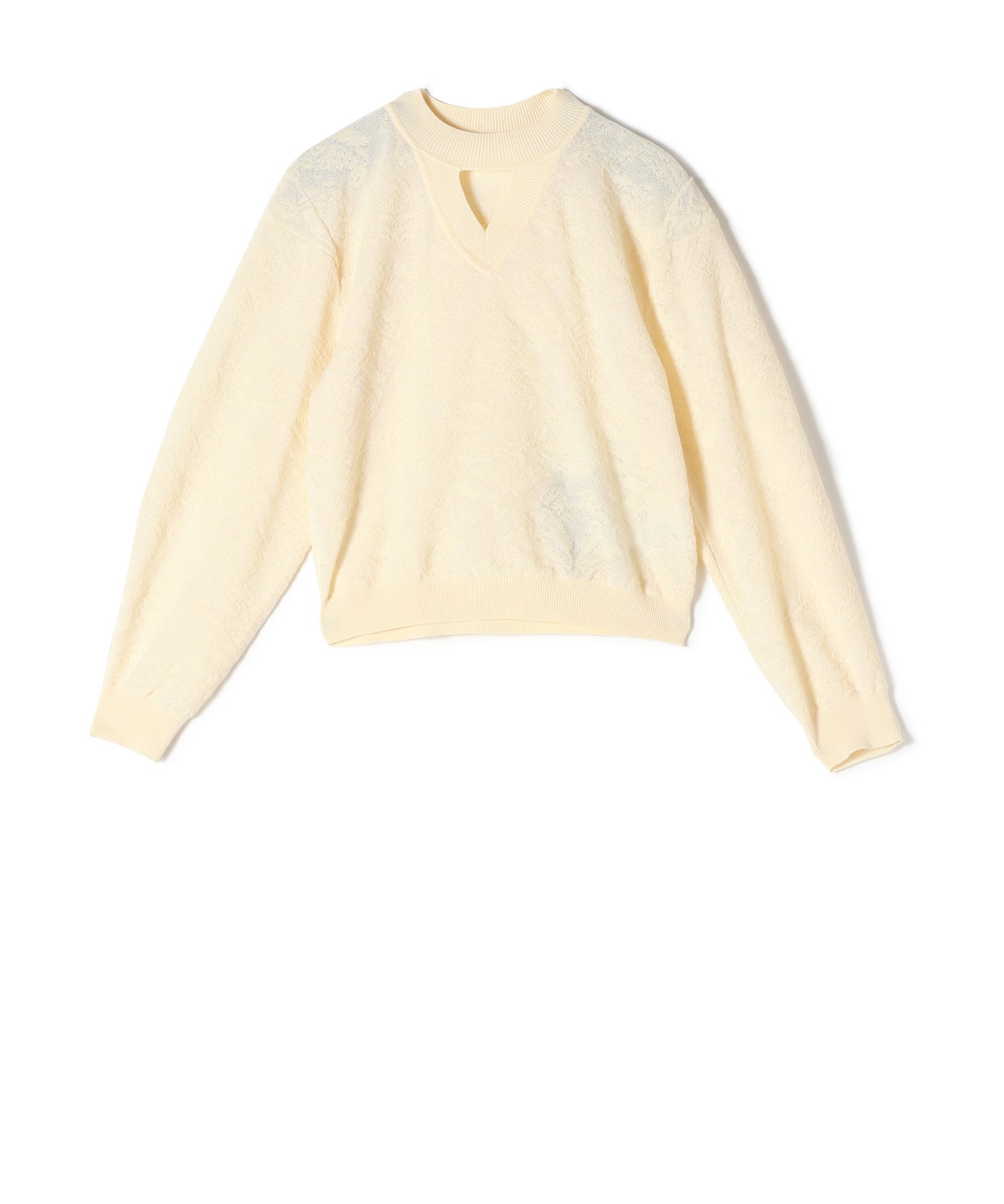 PHOTOCOPIEU(フォトコピュー)】 ROUND V-NECK SWEATER｜PARIGOT ONLINE
