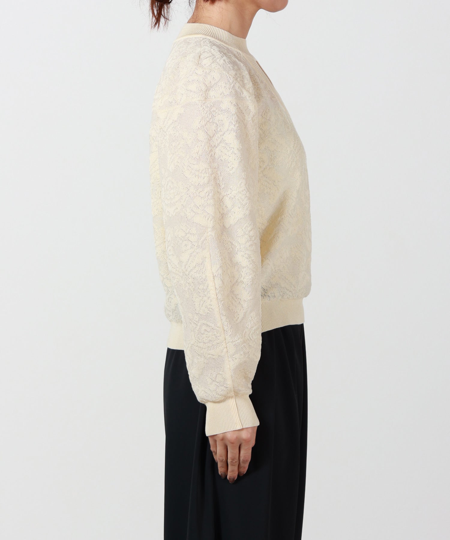 PHOTOCOPIEU(フォトコピュー)】 ROUND V-NECK SWEATER｜PARIGOT ONLINE