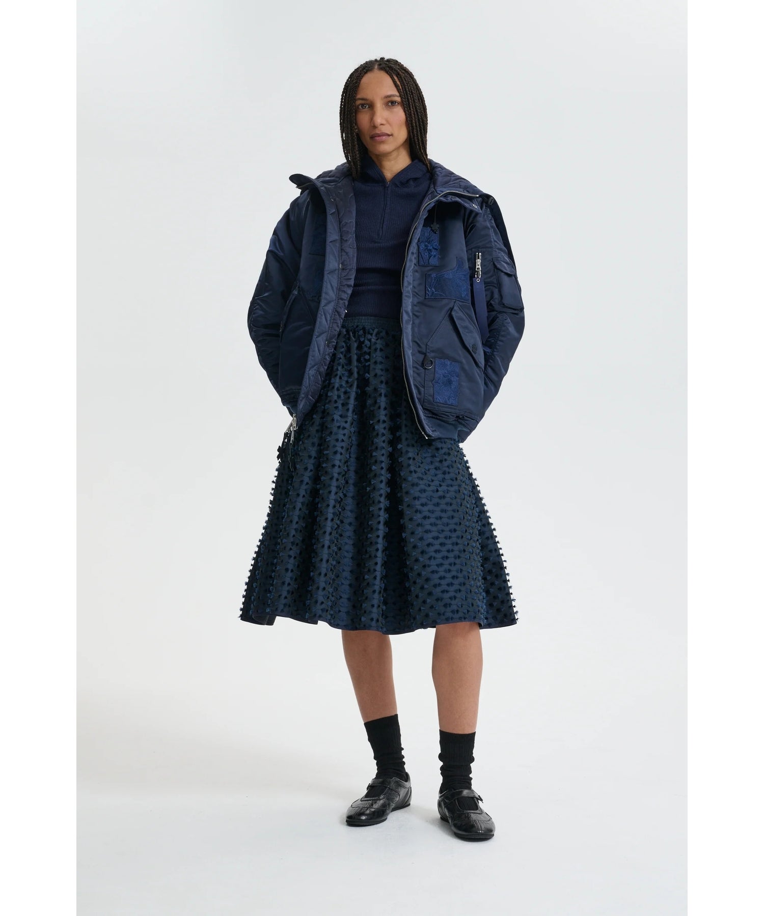 Cecilie Bahnsen(セシリー バンセン)】 Alpha Industries X CB N-2B