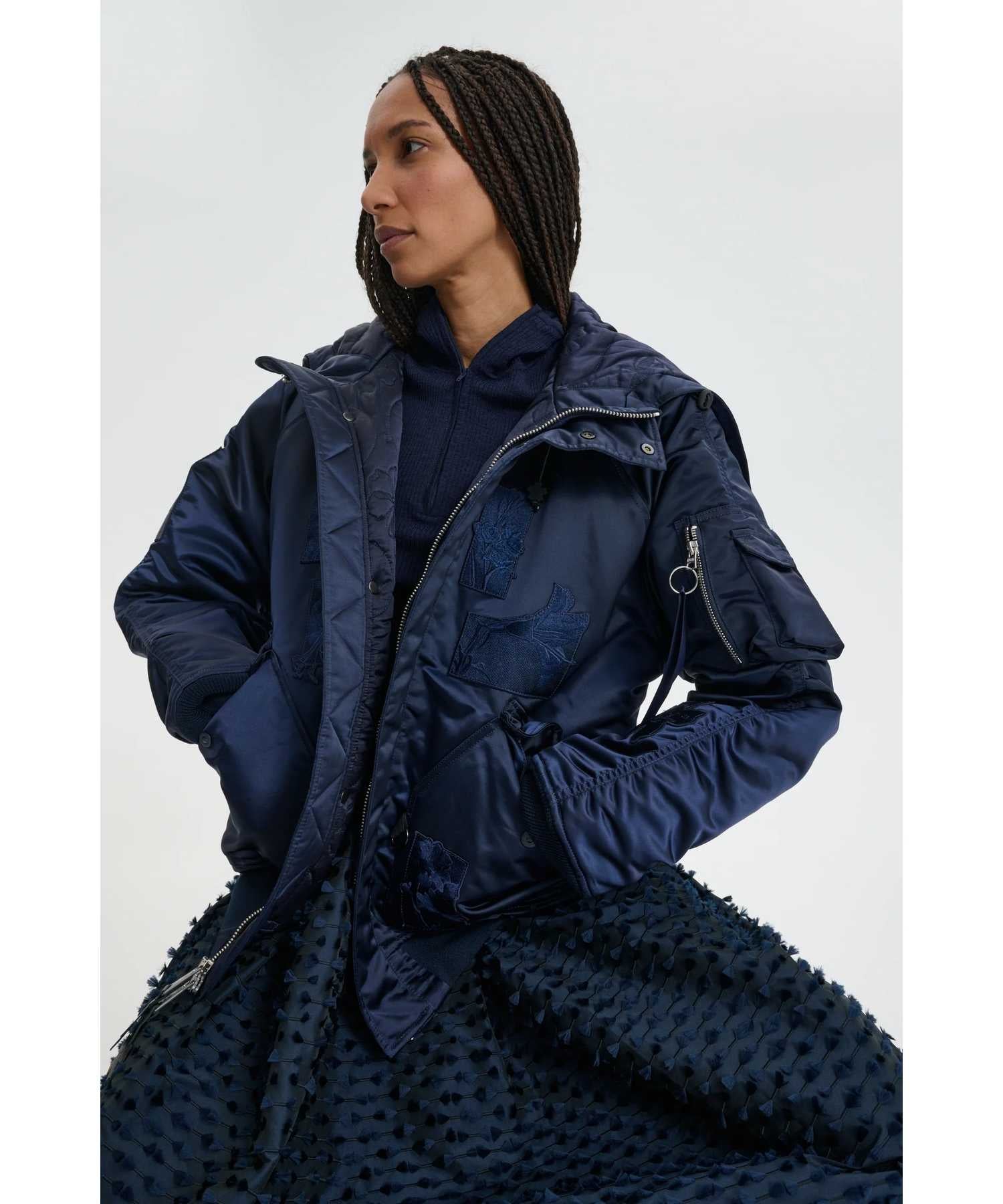 Cecilie Bahnsen(セシリー バンセン)】 Alpha Industries X CB N-2B Cecilie Bahnsen(セシリー バンセン)】 Alpha Industries X CB N-2B