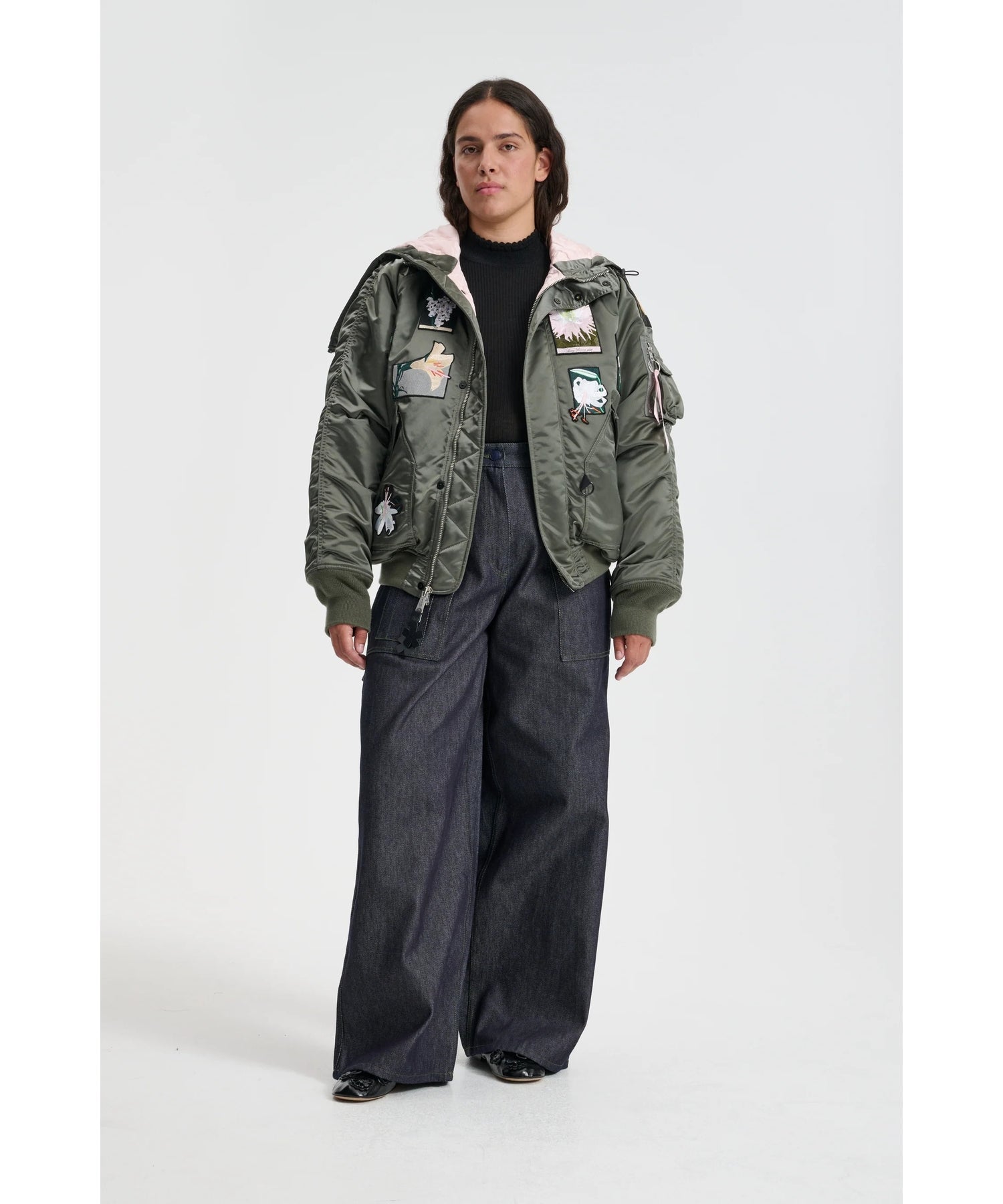Cecilie Bahnsen(セシリー バンセン)】 Alpha Industries X CB N-2B