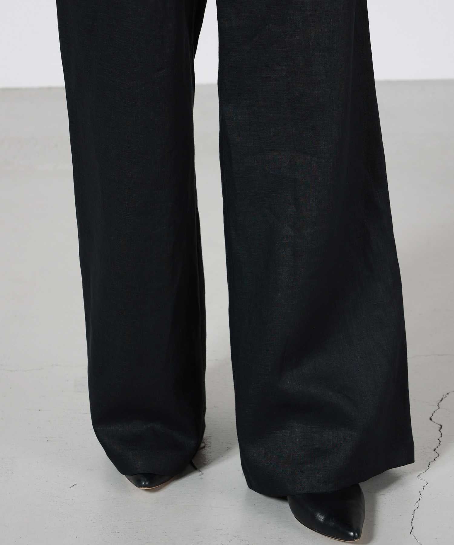HYKE(ハイク)】 LINEN WIDE-LEG PANTS｜PARIGOT ONLINE（パリゴ
