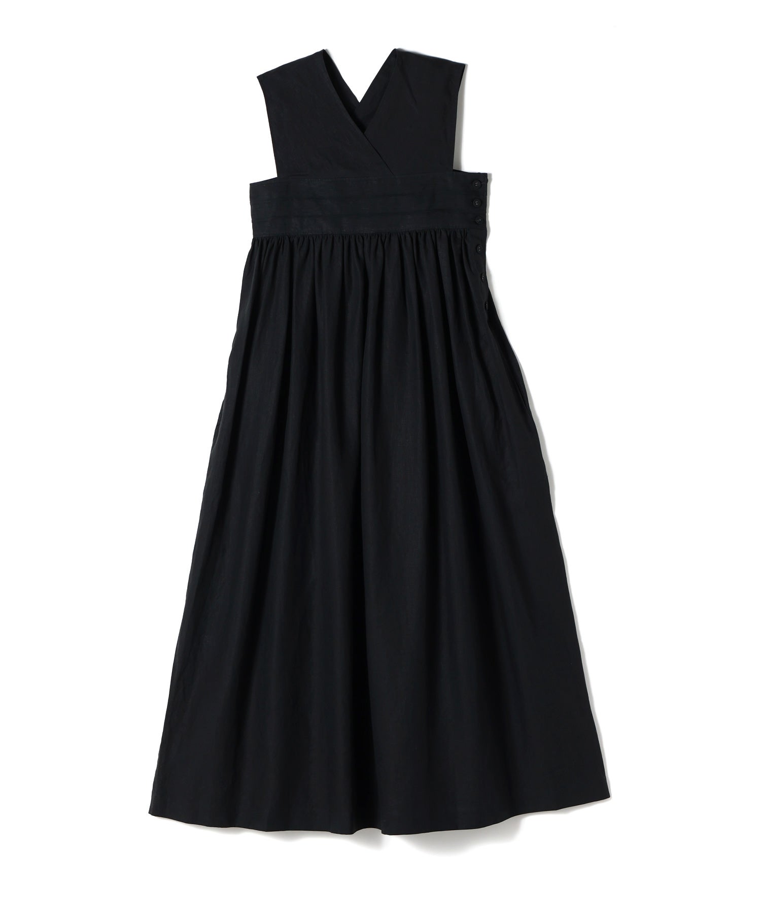 HYKE(ハイク)】 LINEN MAXI DRESS｜PARIGOT ONLINE（パリゴオンライン）