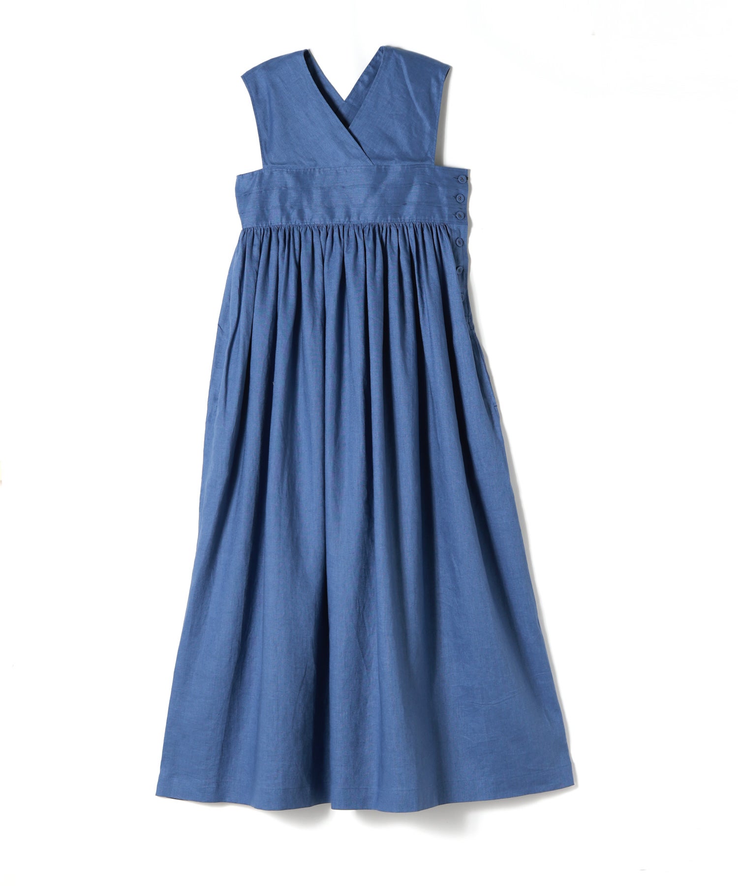 HYKE(ハイク)】 LINEN MAXI DRESS｜PARIGOT ONLINE（パリゴオンライン）